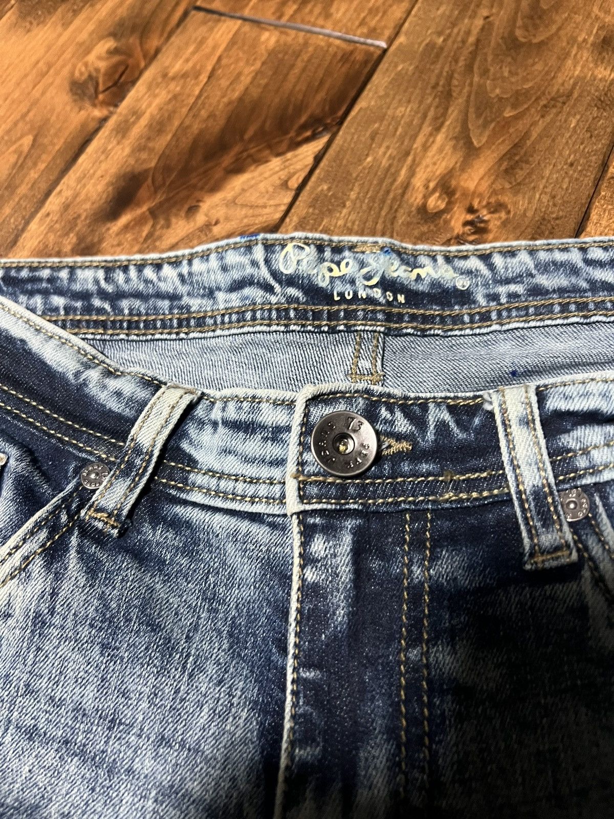 If Six Was Nine × Pepe Jeans Pepe Jeans light denim Size US 30 / EU 46 - 6 Thumbnail