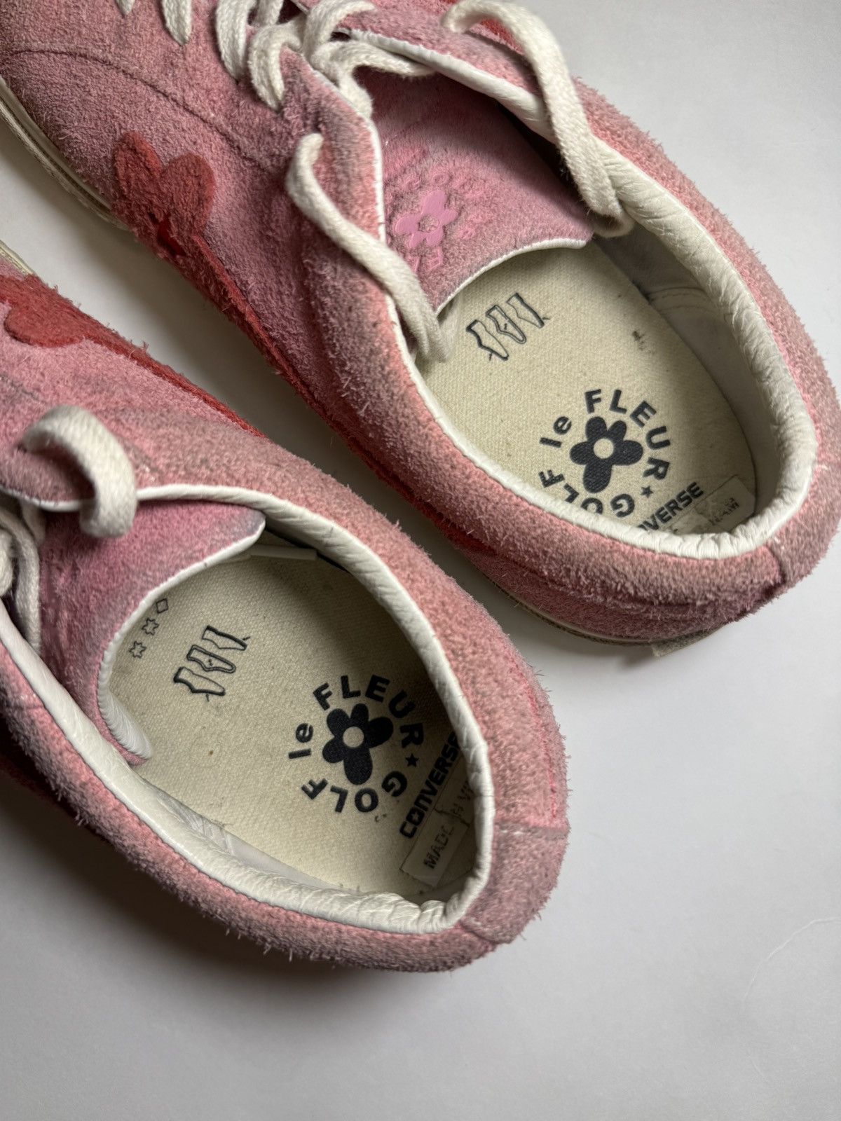 Converse Tyler The Creator Golf Le Fleur Converse One Star Ox Pink Size US 11 / EU 44 - 14 Thumbnail
