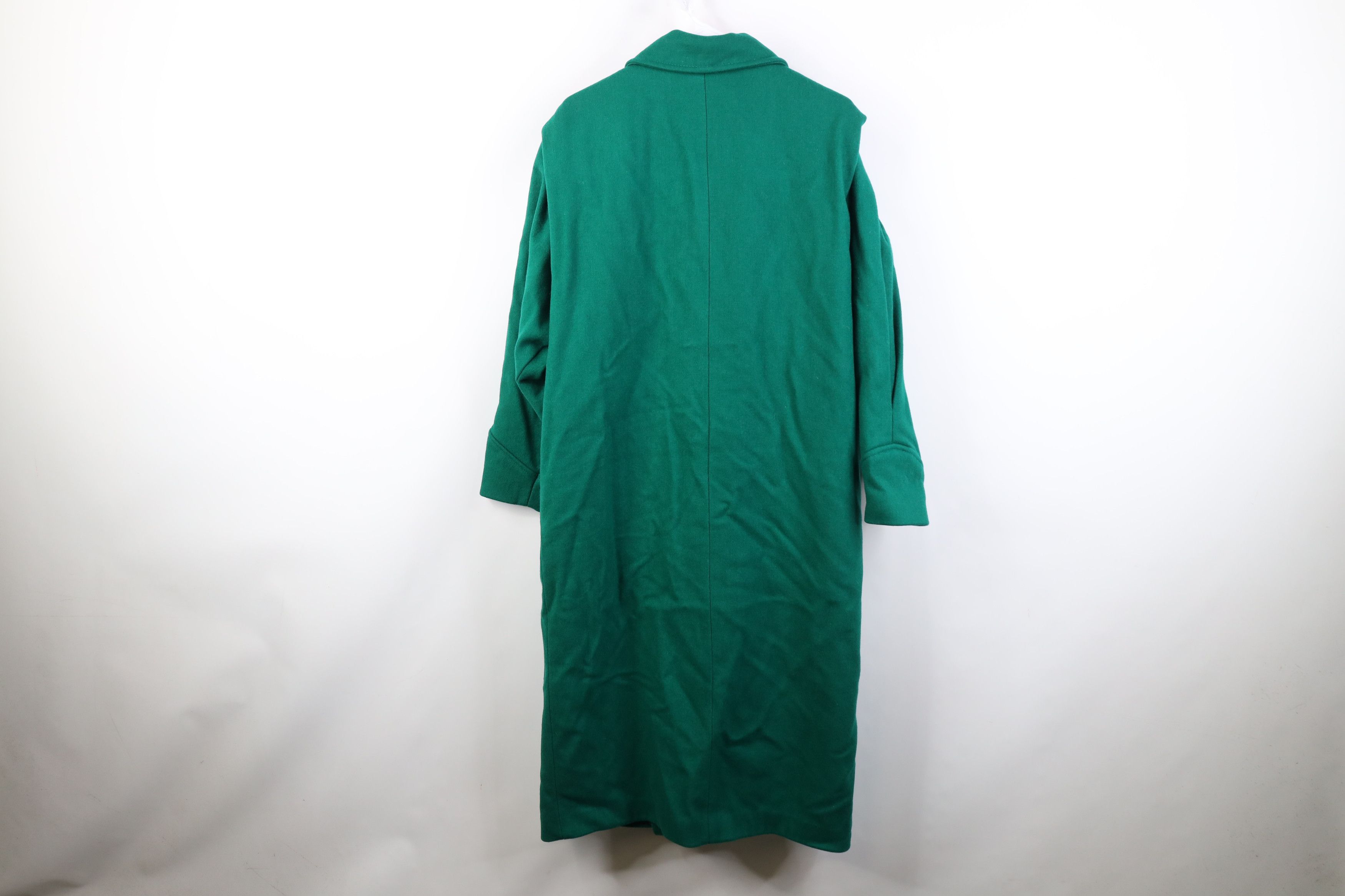 Vintage Vintage 90s Streetwear Overcoat Trench Coat Jacket Green Size M / US 6-8 / IT 42-44 - 11 Thumbnail