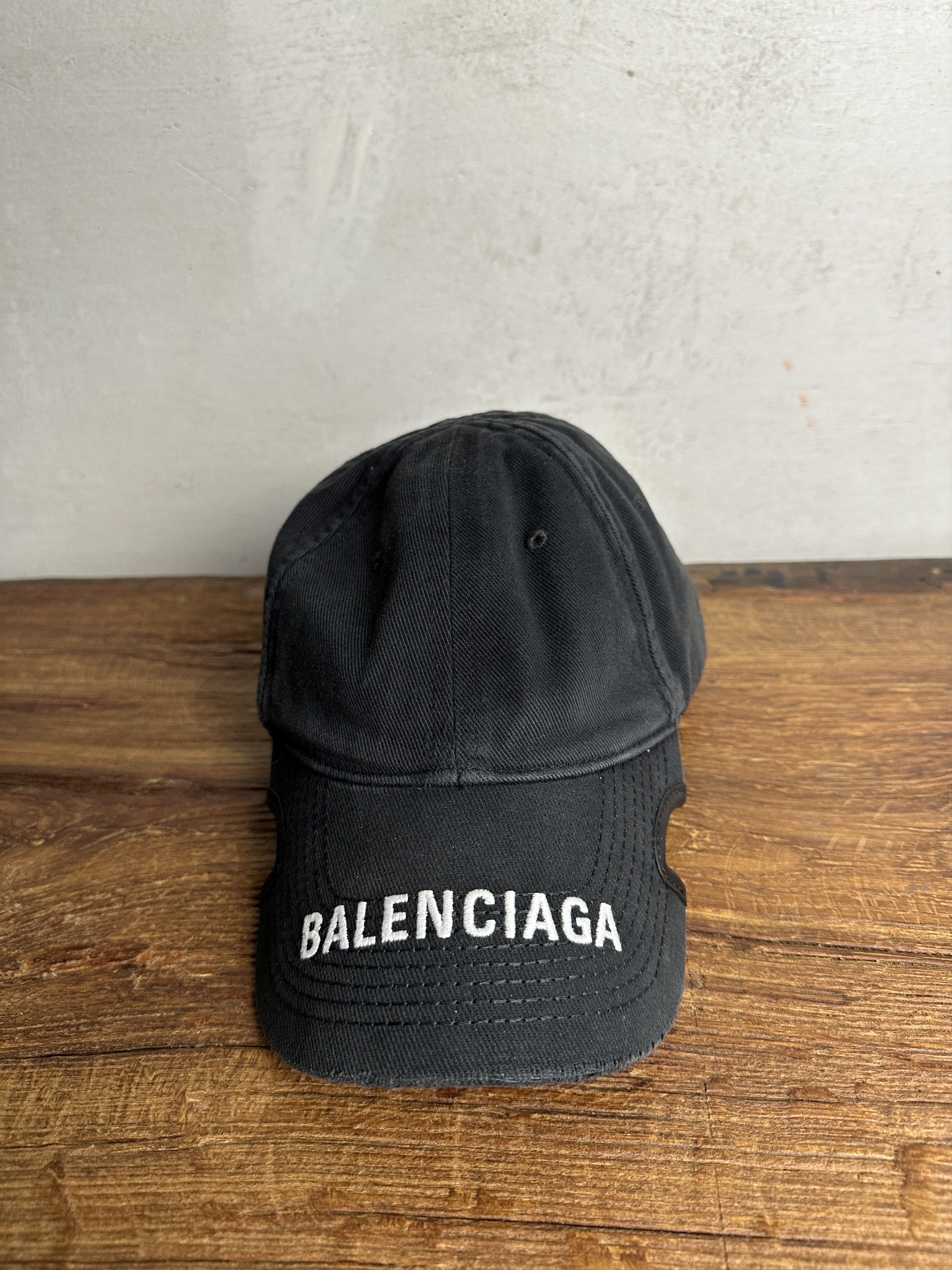 Balenciaga Balenciaga Cutout Baseball Logo Cap Size ONE SIZE - 4 Thumbnail