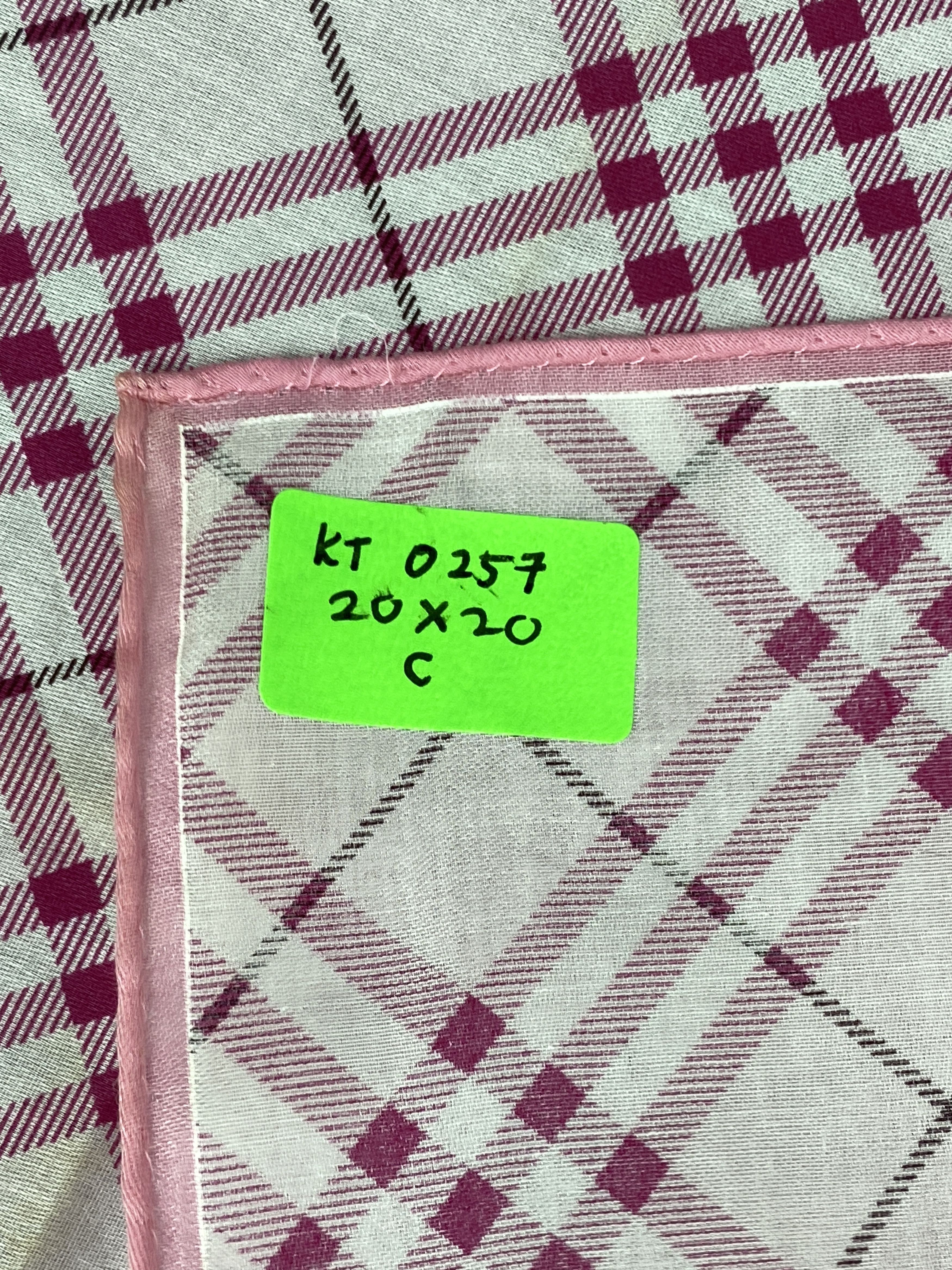 Burberry Vintage Burberry Handkerchief / Neckerchief KT0257 Size ONE SIZE - 9 Thumbnail