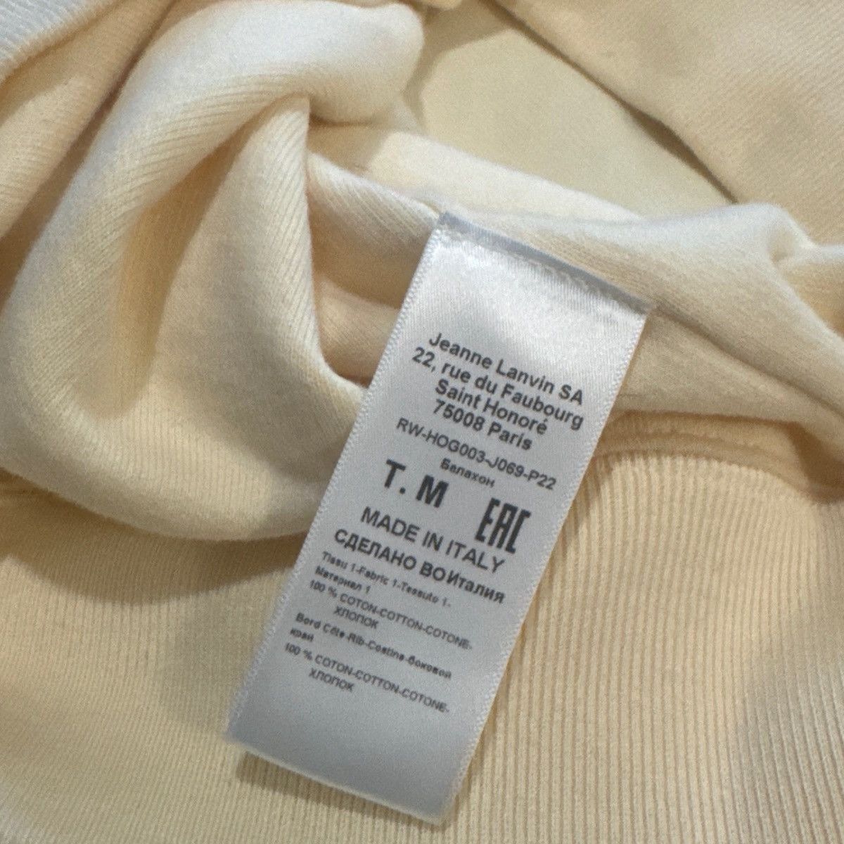 Gallery Dept. × Lanvin Gallery Dept. x Lanvin Women's Reverse Hoodie Multi Size US XS / EU 42 / 0 - 9 Thumbnail