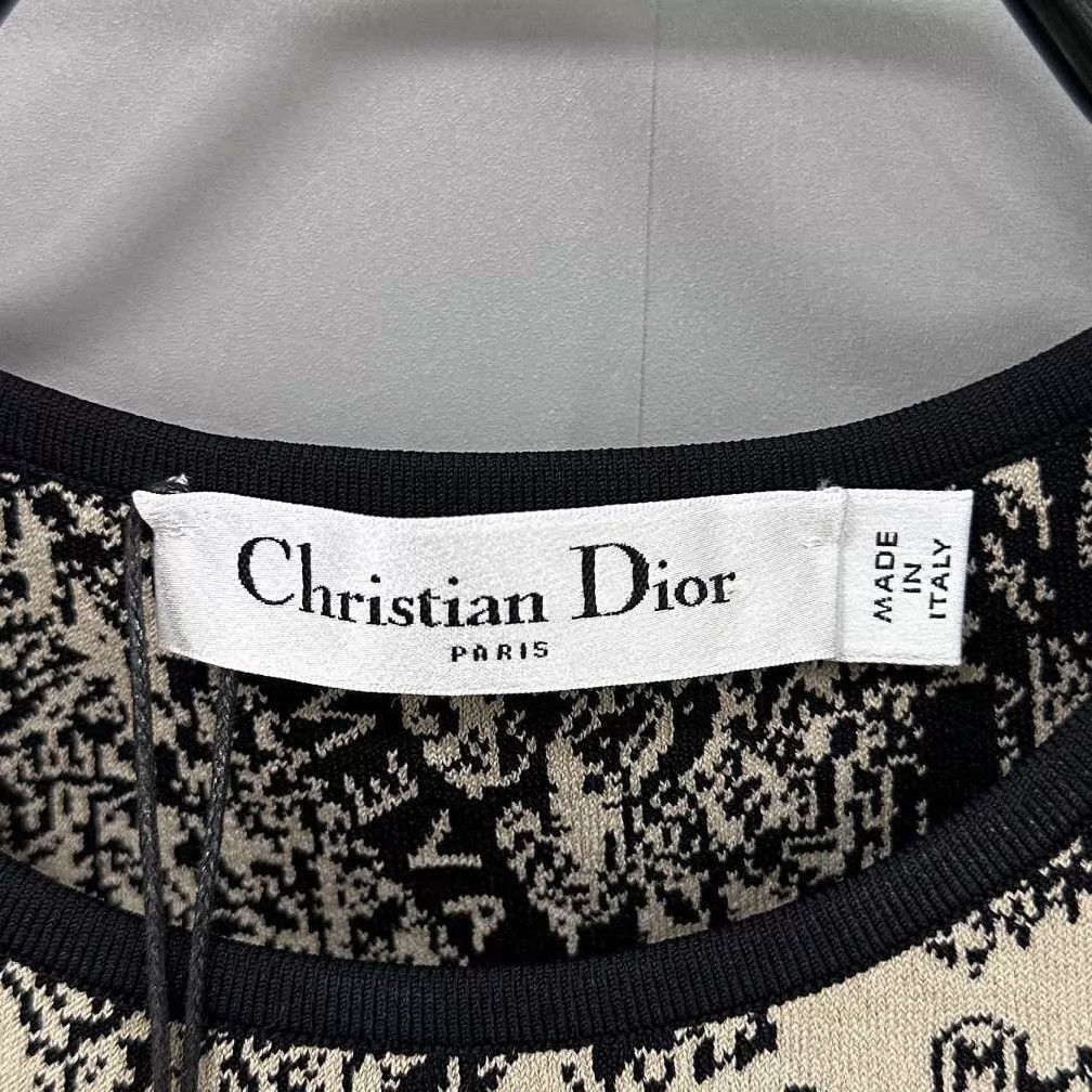 Dior Dior Paris Map Knit Dress 99 New 36 Size XS / US 0-2 / IT 36-38 - 4 Thumbnail