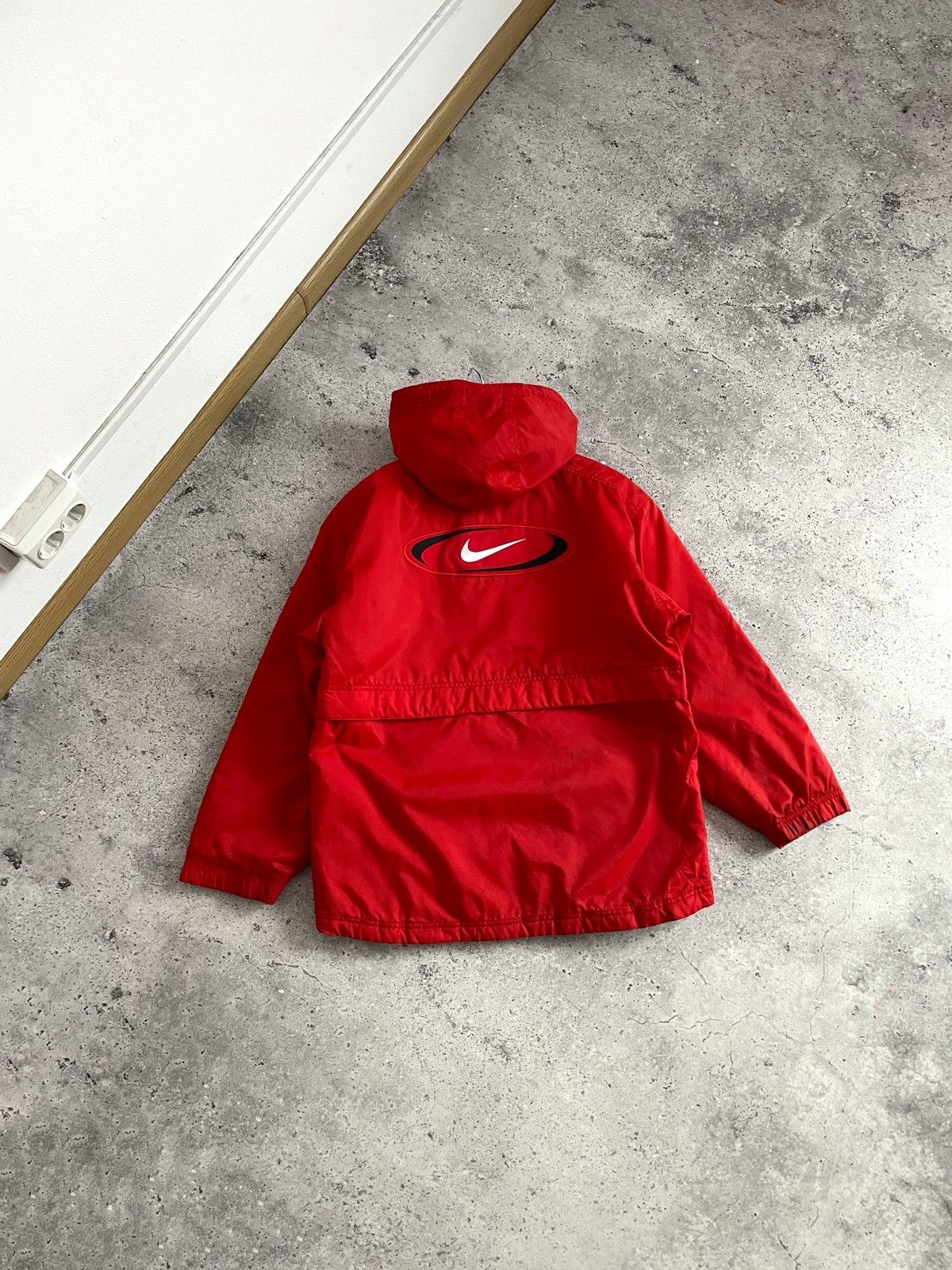 Nike × Vintage Vintage Nike Embroidered Big Logo Jacket Size US S / EU 44-46 / 1 - 1 Thumbnail