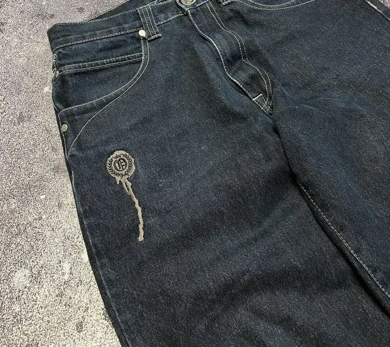 Other Punk Skeleton Print Baggy Jeans Size US 33 - 4 Thumbnail