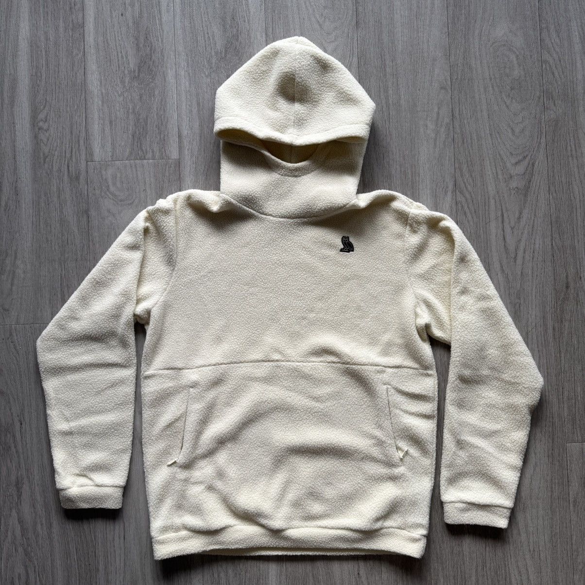 October's Very Own Cream Fleece Hoodie Size US L / EU 52-54 / 3 - 1 Thumbnail
