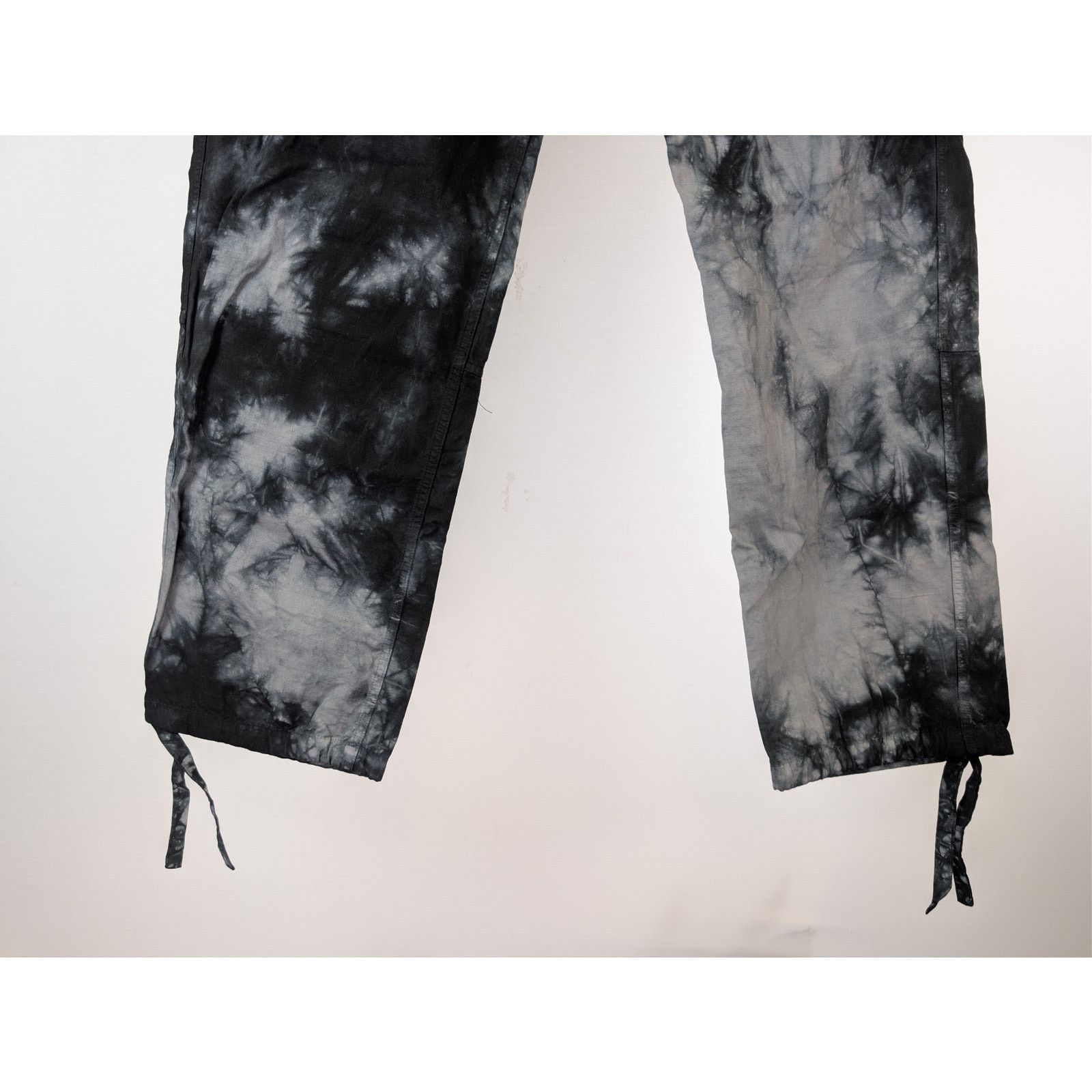 Off-White o1rshd1 Bounce Tie Dye Ripstop Cargo Pants Warm Grey / White Size US 38 / EU 54 - 4 Thumbnail