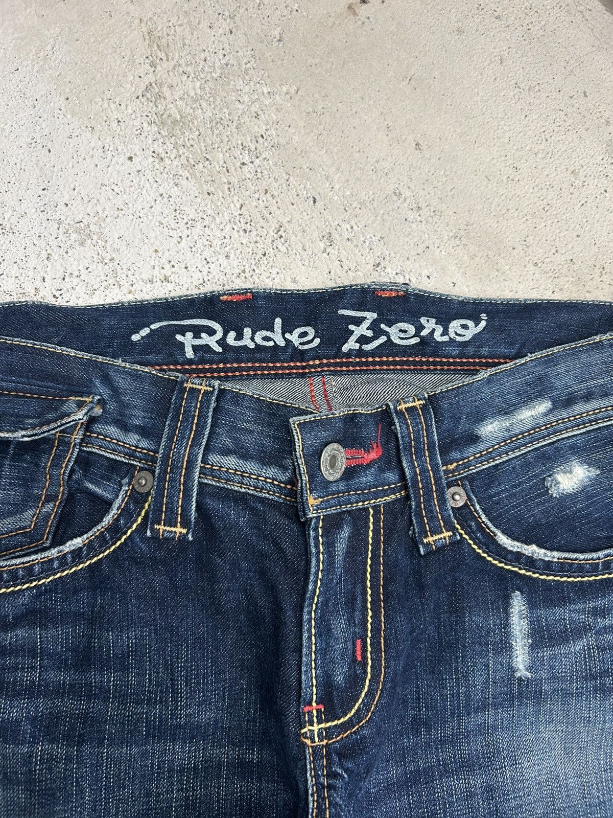 Edwin Flare Edwin Japan Edition Rude Zero Distressed Red Knit Size US 30 / EU 46 - 7 Thumbnail
