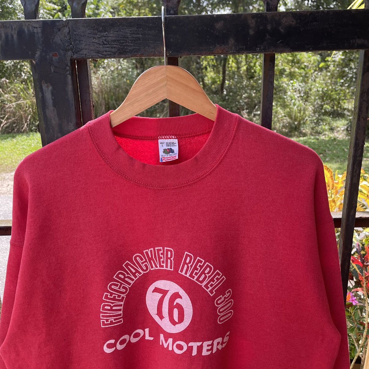 Fruit Of The Loom × Vintage 🔥Vintage Firecrackers Rebel 300 Cool Moters Sweatshirts Size US M / EU 48-50 / 2 - 3 Thumbnail