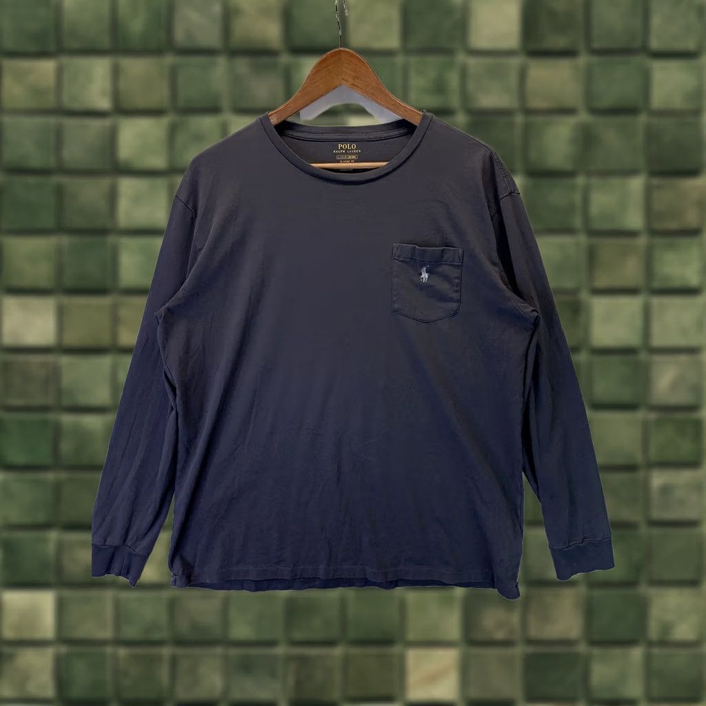 Polo Ralph Lauren Polo Ralph Lauren Gray Classic Fit Long Sleeve Shirt L Men’s SZ L Size US L / EU 52-54 / 3 - 1 Thumbnail