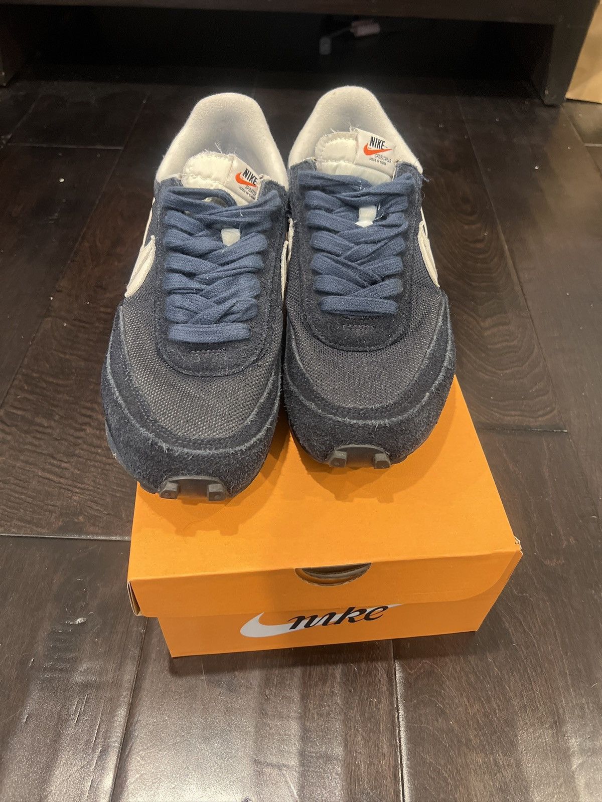 Nike × Sacai NIKE LD Waffle Sacai Fragment Blue avoid Size US 9.5 / EU 42-43 - 2 Thumbnail