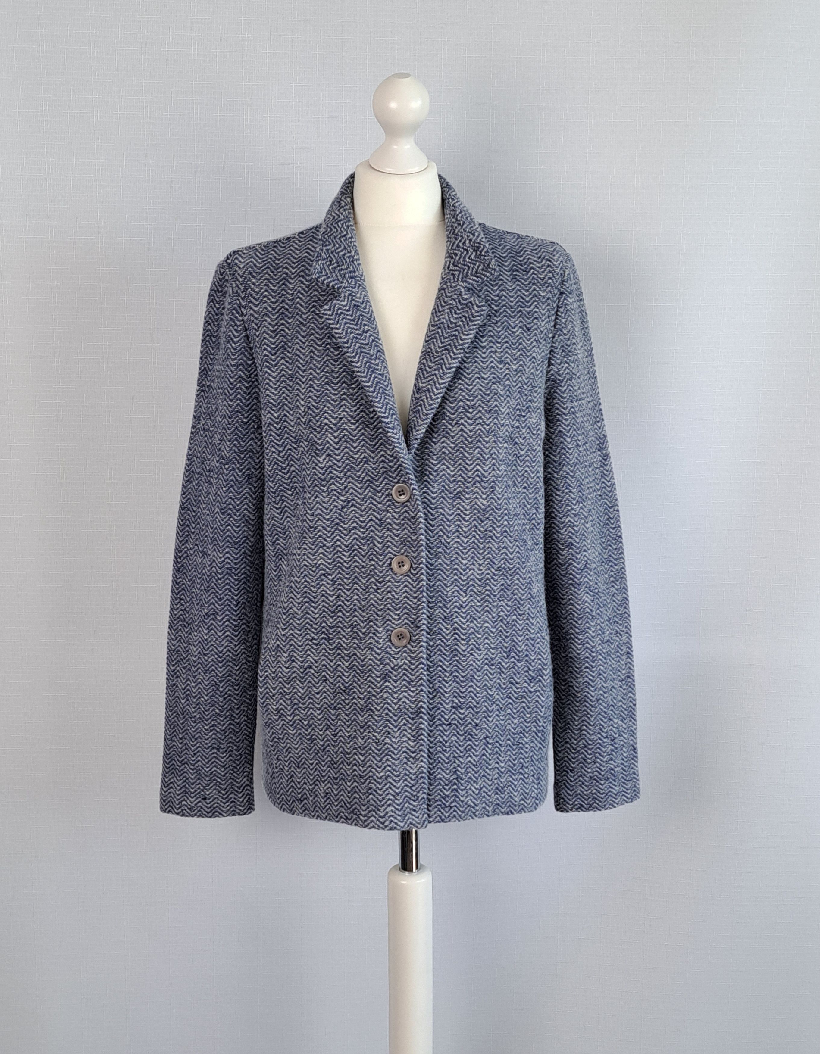 Amina Rubinacci Amina Rubinacci wool blend jacket. Size 48 Size XL / US 12-14 / IT 48-50 - 2 Thumbnail