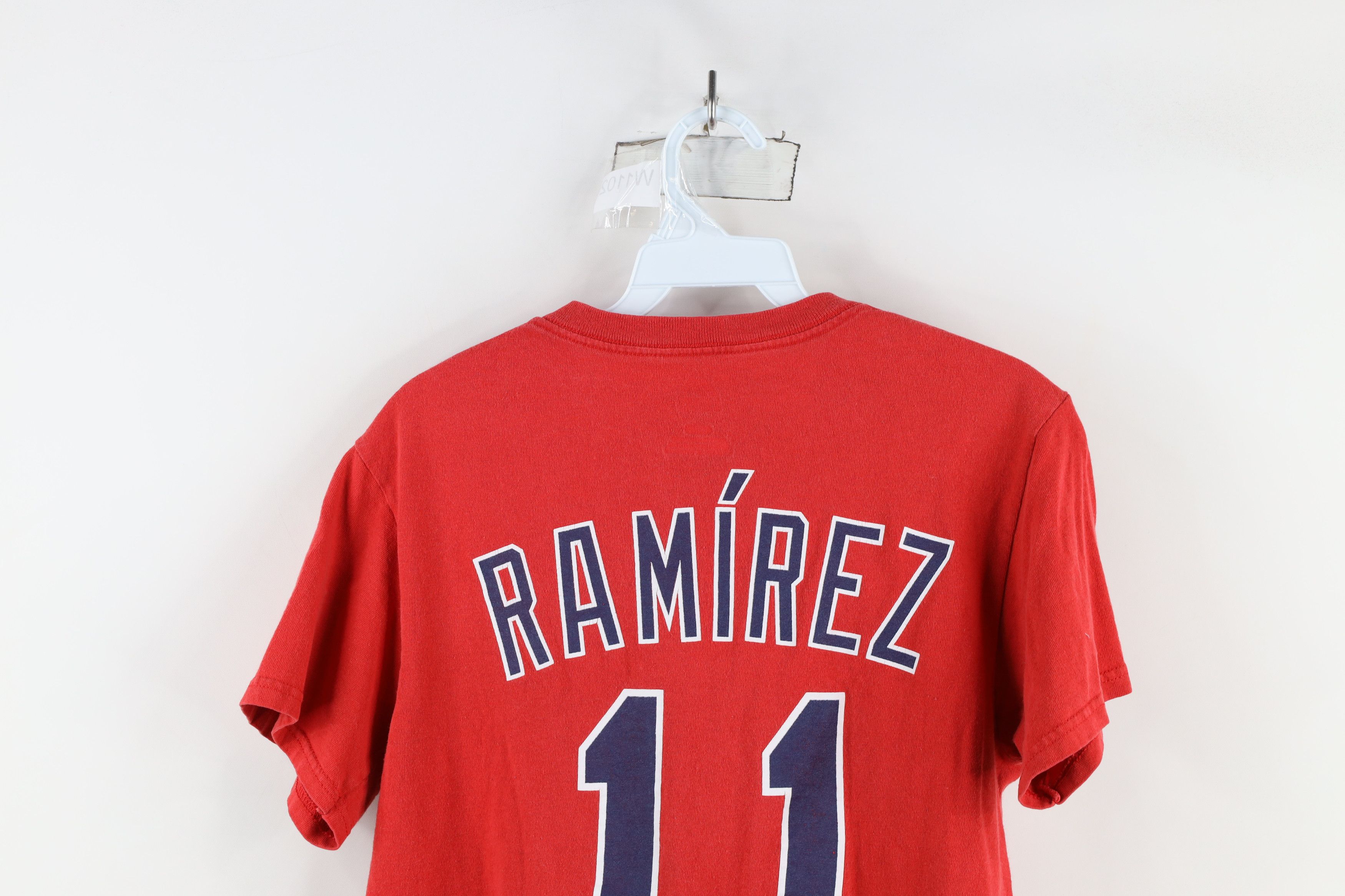 Majestic × Vintage Vintage Majestic Cleveland Indians Baseball Jersey T-Shirt Size US S / EU 44-46 / 1 - 13 Thumbnail
