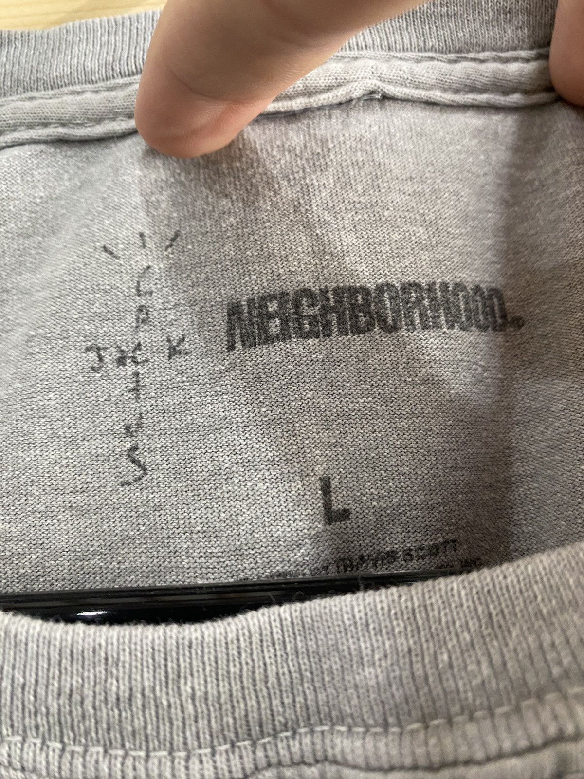 Other Cactus Jack x Neighborhood Tee Size US L / EU 52-54 / 3 - 3 Thumbnail