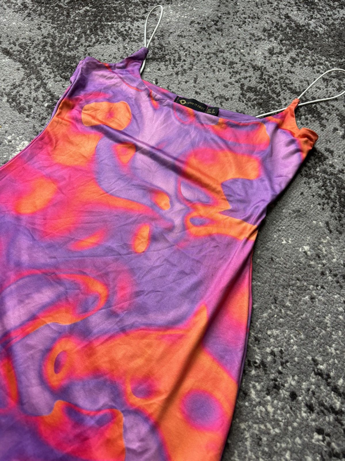 Designer × Japanese Brand Y2k I Saw It First Tie Dye Japanese Racer Dress Size S / US 4 / IT 40 - 2 Thumbnail