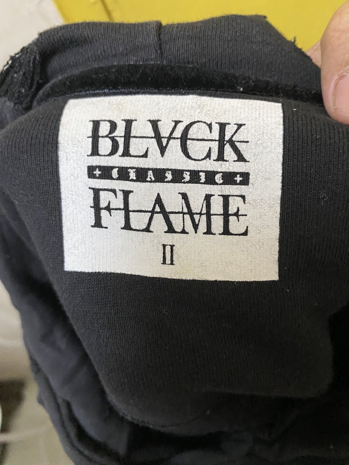 If Six Was Nine Blvck Flame Destressed Hoodie Black Colour Size US XL / EU 56 / 4 - 7 Thumbnail