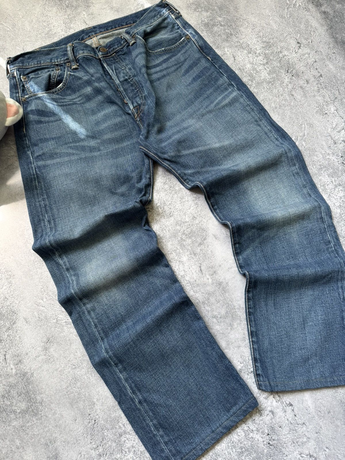 Levi's × Vintage Levis 501 Vintage Denim Jeans Size W34 L30 Size US 34 / EU 50 - 7 Thumbnail