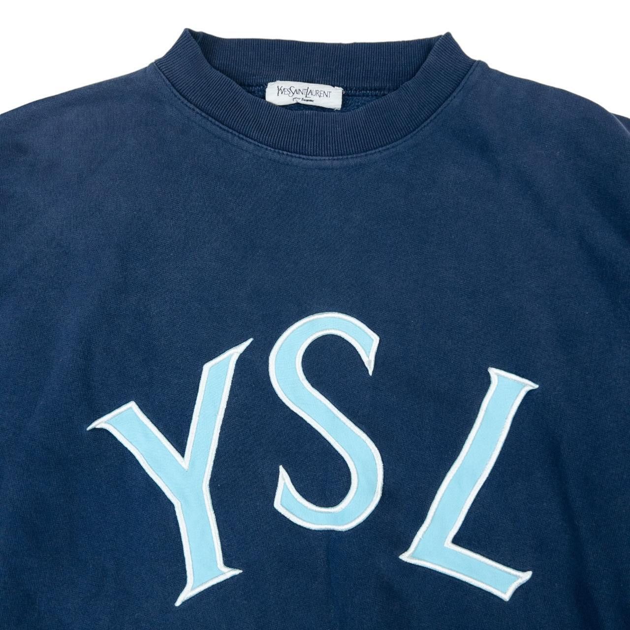 Yves Saint Laurent Vintage YSL Yves Saint Laurent Sweatshirt Size L Size US L / EU 52-54 / 3 - 3 Thumbnail
