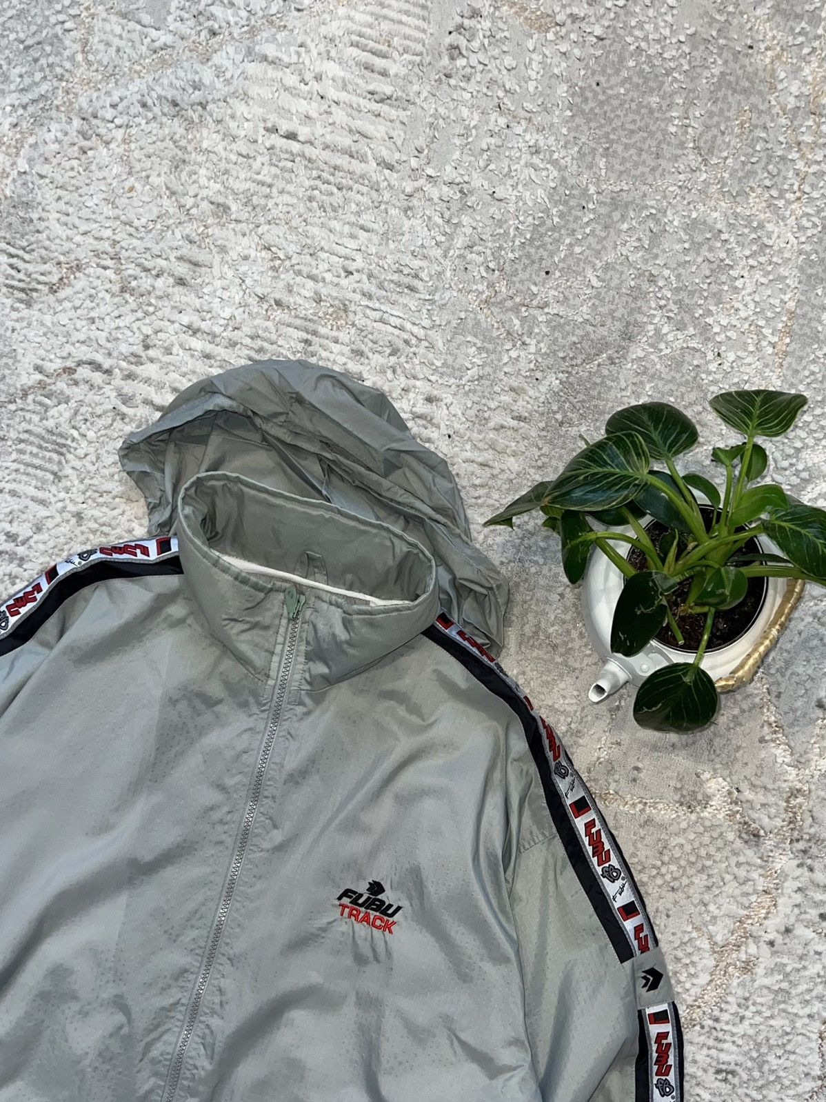 Fubu × Vintage FUBU VINTAGE BIG LOGO TRACKSUIT JACKET Y2K JAPAN STYLE Size US XL / EU 56 / 4 - 4 Thumbnail