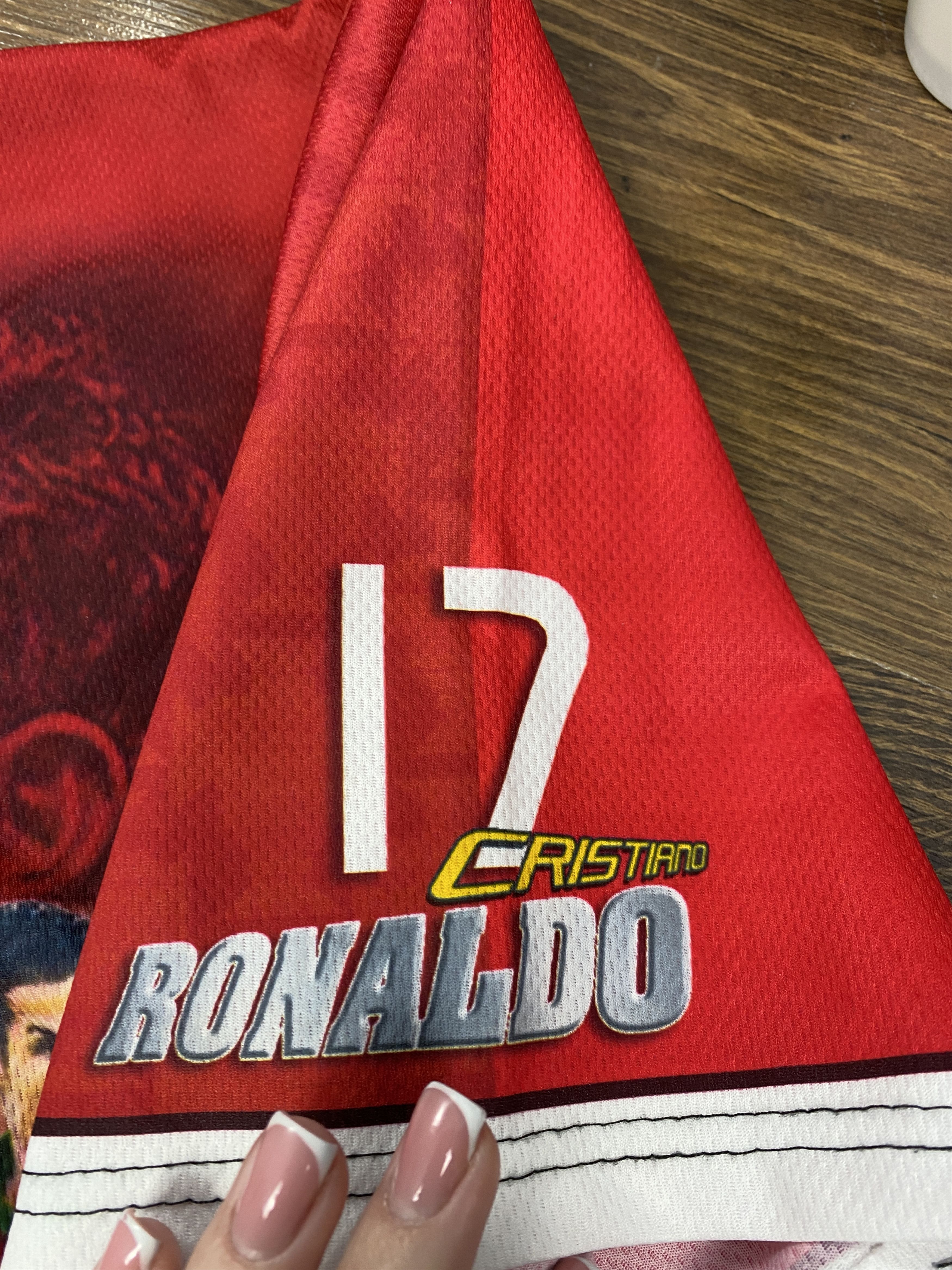 Vintage Cristiano Ronaldo Vintage Mens Soccer Jersey T-Shirt Size US XXL / EU 58 / 5 - 4 Thumbnail