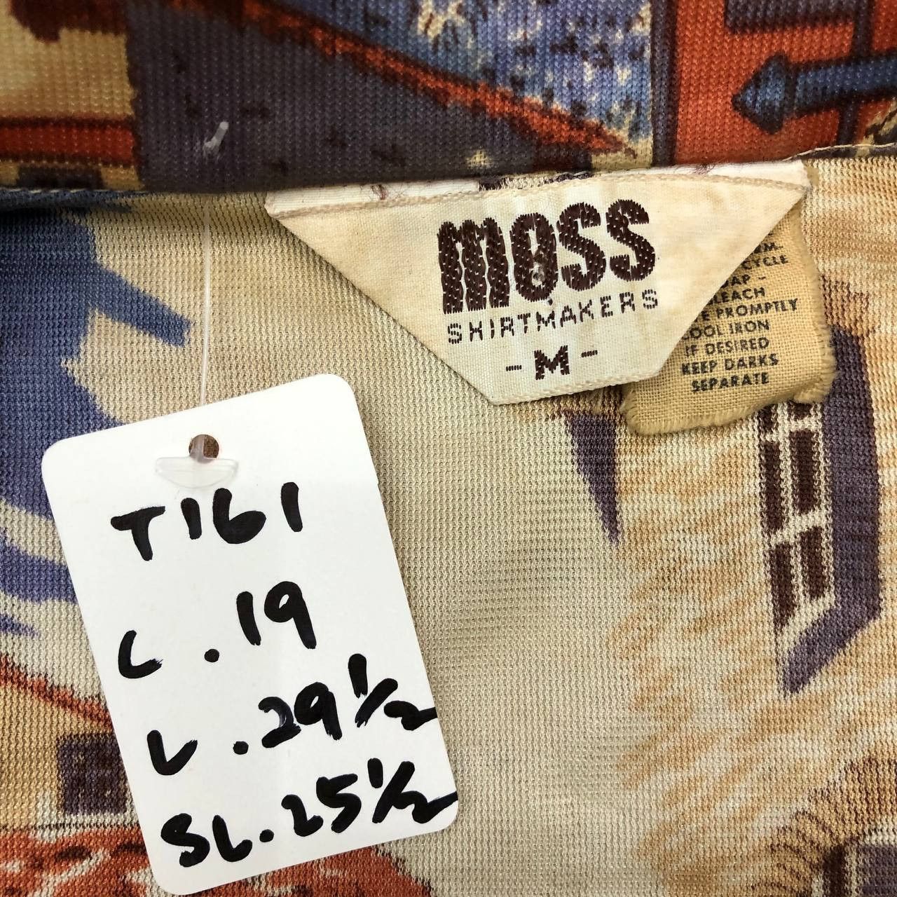 Moss T161 VTG MOSS X SHIRTMAKER FULLPRINT SHIRTS Size US M / EU 48-50 / 2 - 6 Thumbnail