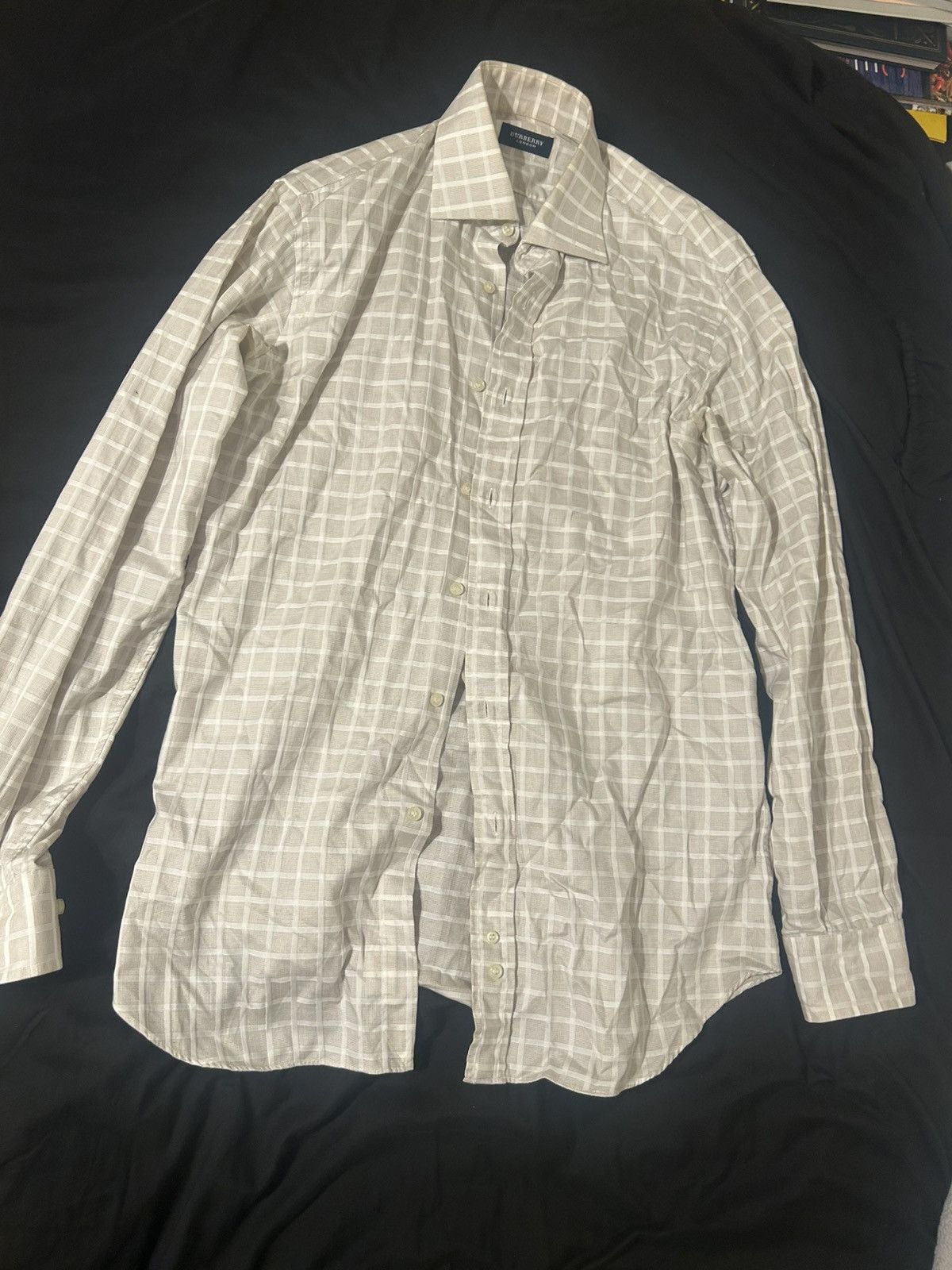 Burberry Burberry Button Up Size US L / EU 52-54 / 3 - 1 Thumbnail