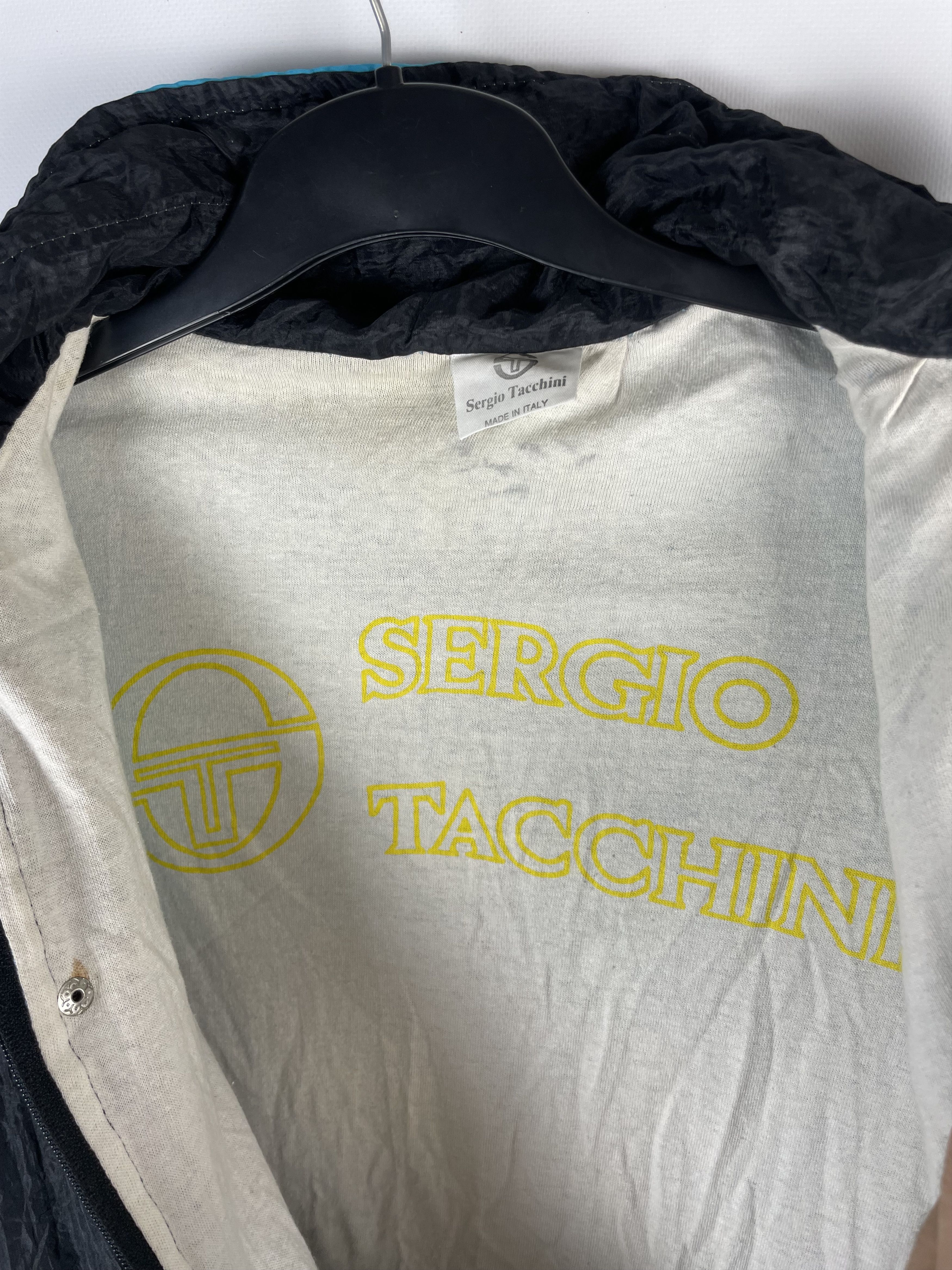Sergio Tacchini × Vintage Vintage Sergio Tacchini Track Top Suit Jacket 90s Hype Size US M / EU 48-50 / 2 - 7 Thumbnail