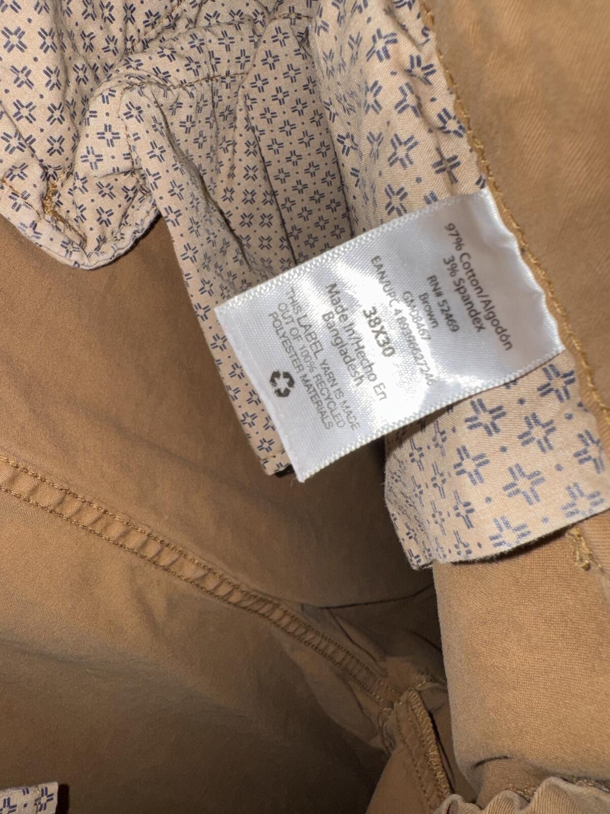 George George Slim Fit Khaki Pants Size 38x30 Size US 38 / EU 54 - 4 Thumbnail