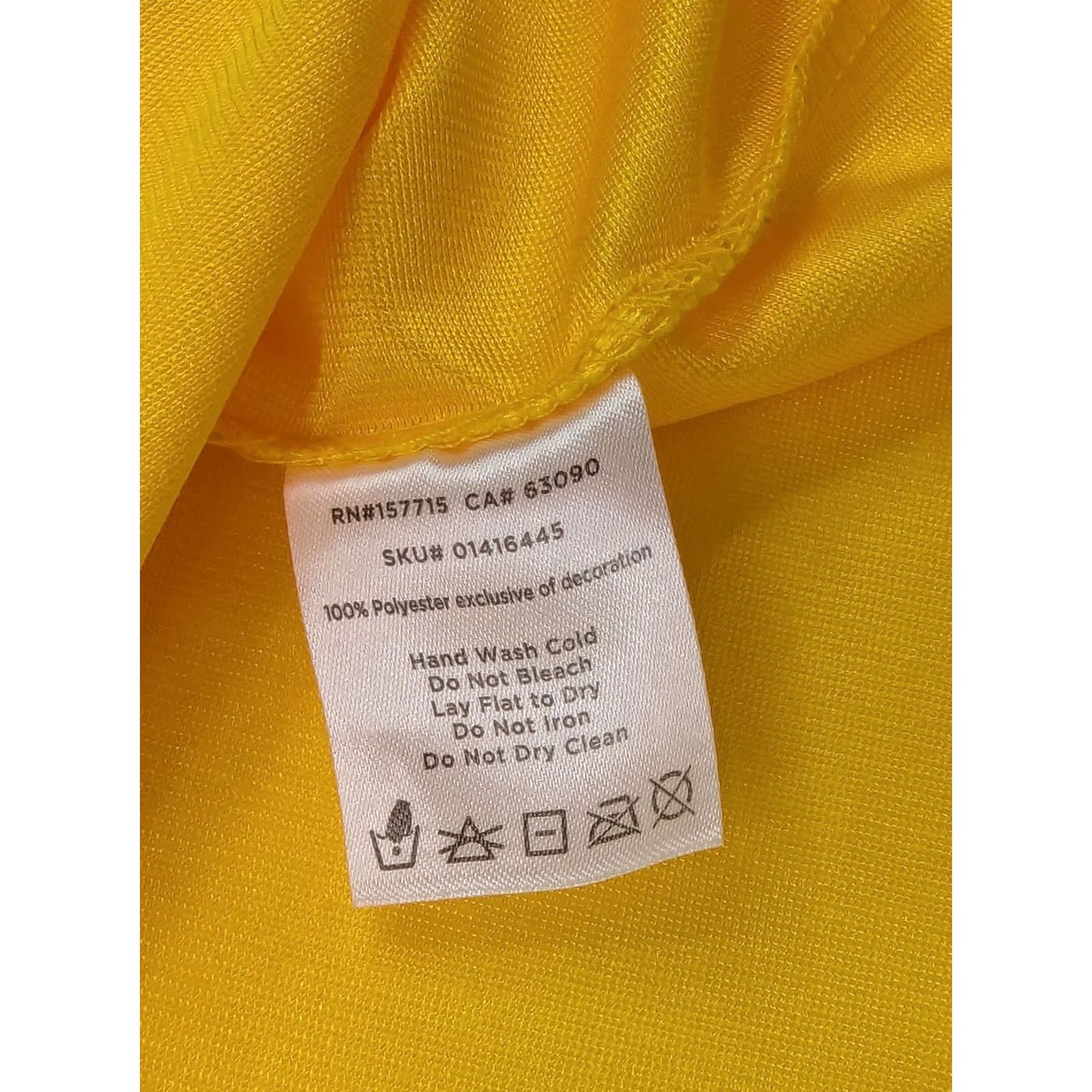 Vince Dodgeball Average Joe’s Jersey Size M Shirt Men Yellow Logo Cosplay Costume T-Shirt - Vintage? No (Regular) Size US M / EU 48-50 / 2 - 4 Thumbnail