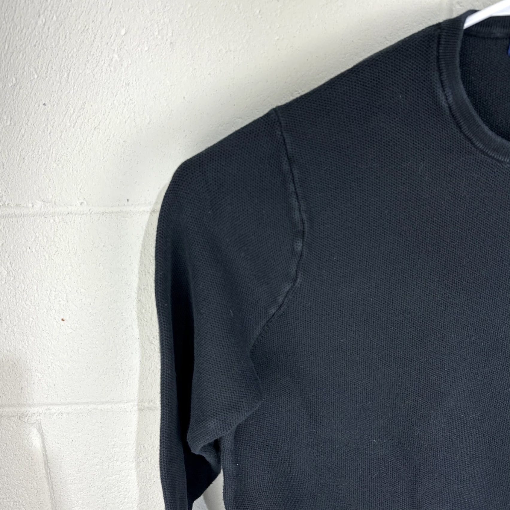 Ralph Lauren Polo Ralph Lauren Men's Knit Sweater Crewneck Black Size XL Pima Cotton Size US XL / EU 56 / 4 - 4 Thumbnail