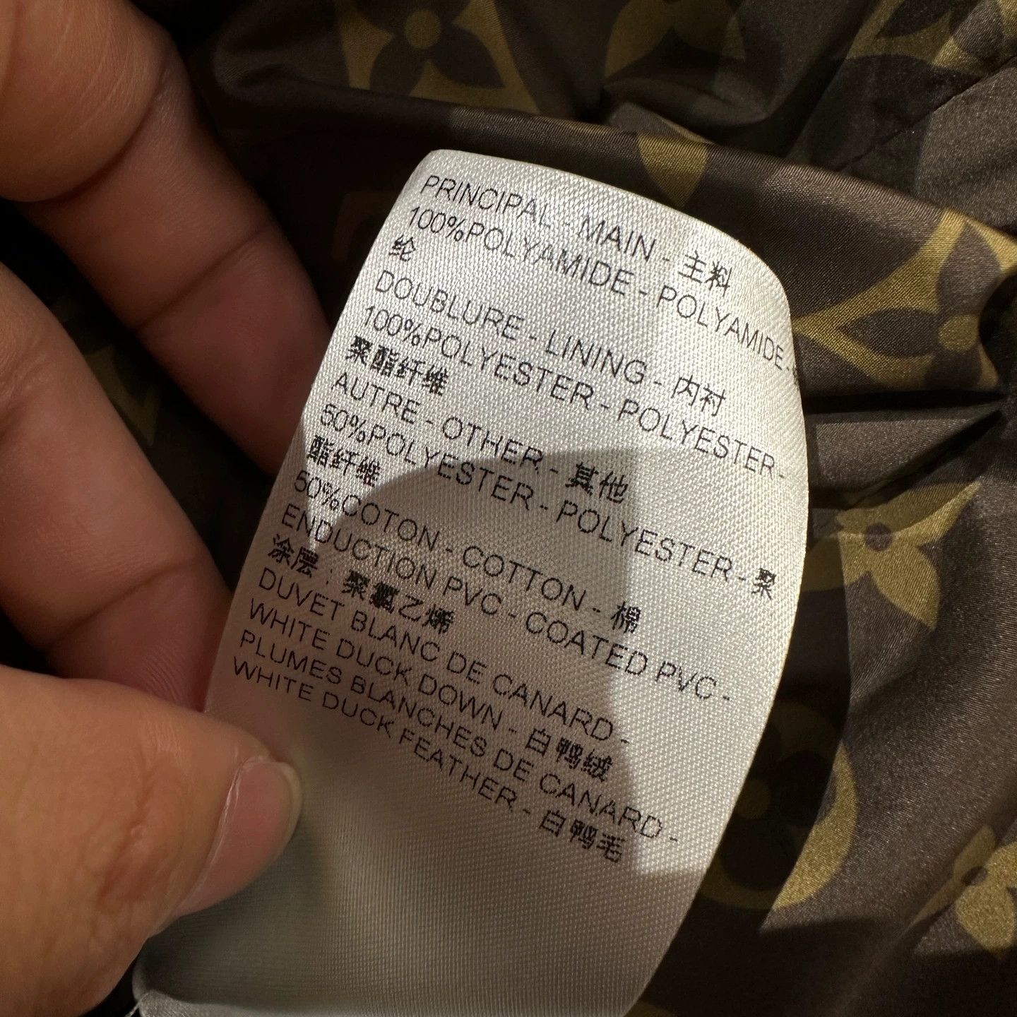 Louis Vuitton LV mar616 Ski Series All-Over Monogram Down Jacket 34 Size XS / US 0-2 / IT 36-38 - 6 Thumbnail