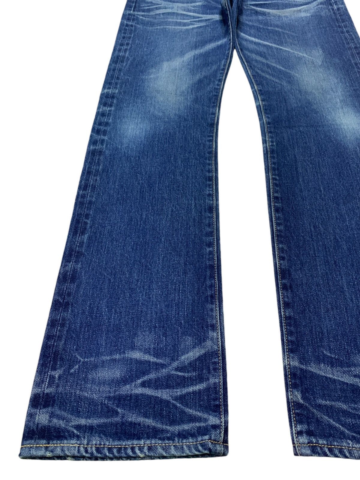 KURO Vintage Japanese Kuro Mud Wash Selvedge Jeans Size US 33 - 7 Thumbnail