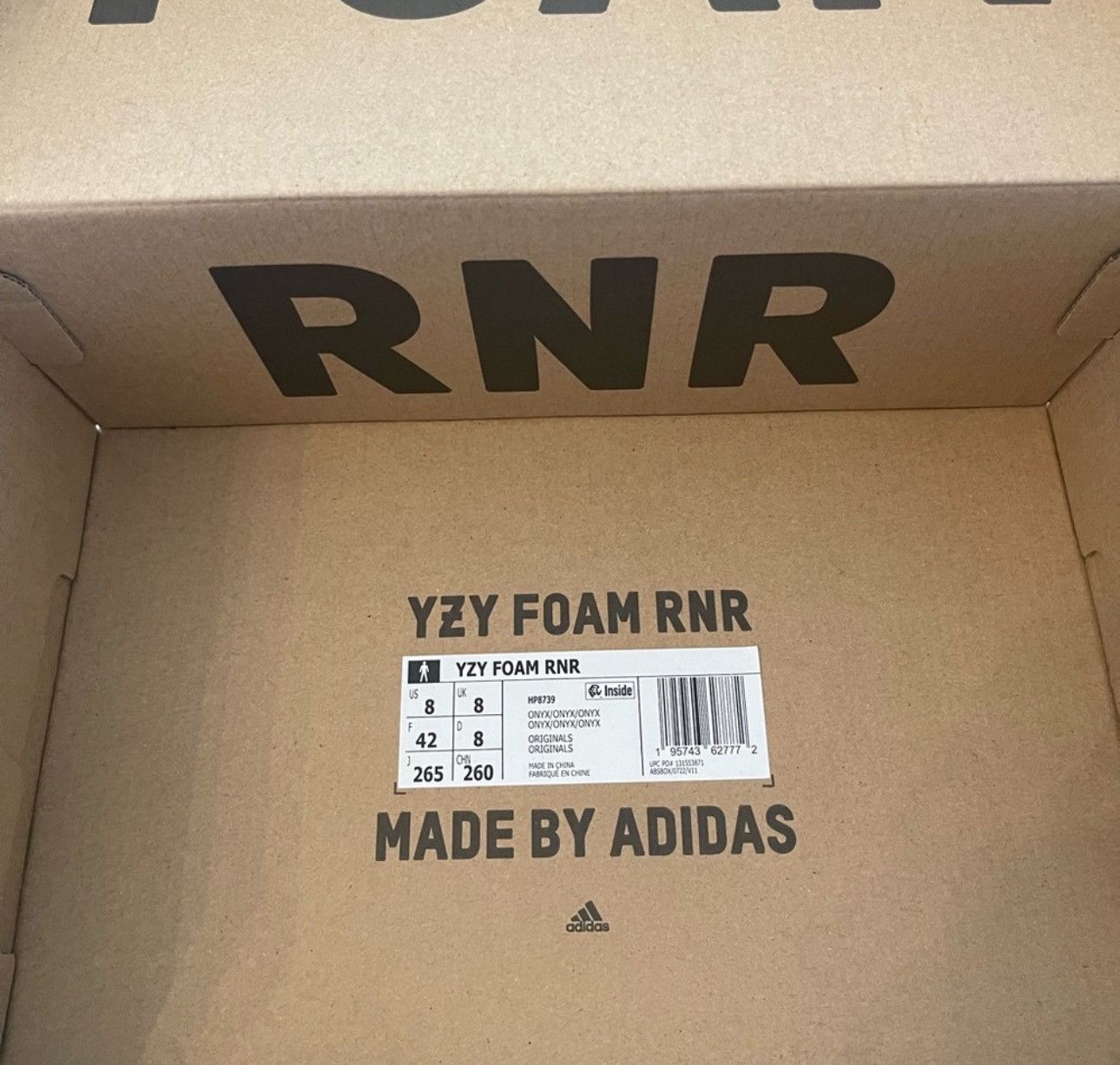 Adidas × Yeezy BNIB Yeezy Onyx Foam Rnnr Size US 8 / EU 41 - 5 Thumbnail