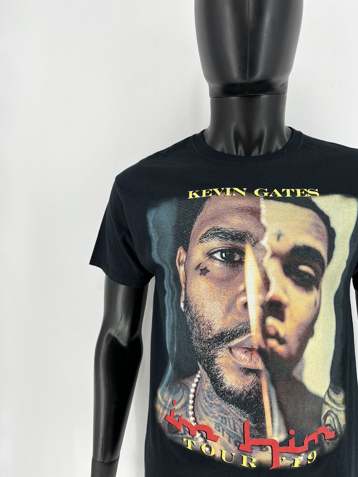 Band Tees Vintage Kevin Gates 2019 Tour Rap Tee Black Shirt Size M Size US M / EU 48-50 / 2 - 6 Thumbnail