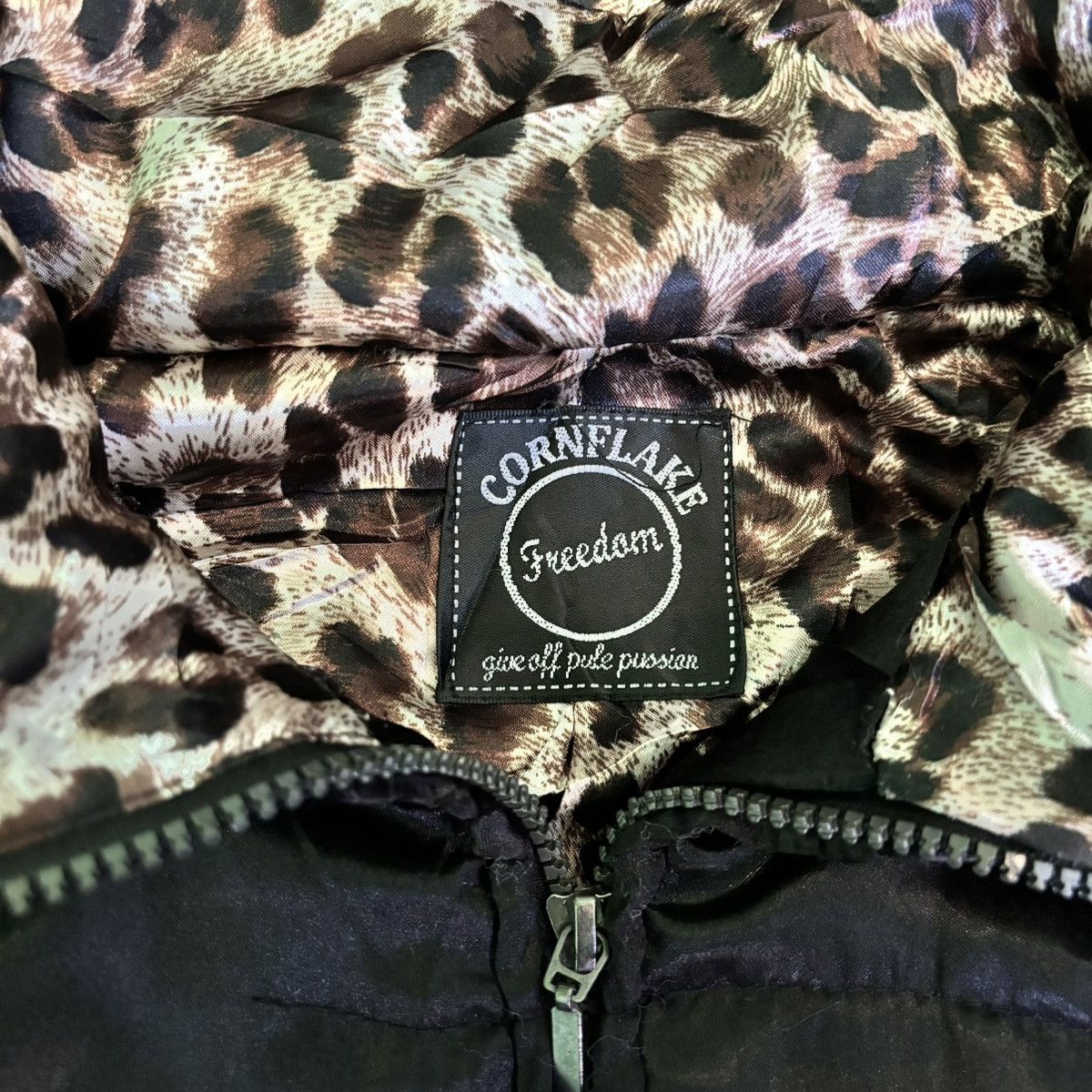 Hysteric Glamour × If Six Was Nine × Le Grande Bleu (L.G.B.) cornflake IfsixwasnineLGB Style fur jacket vintage Y2K japan Size US L / EU 52-54 / 3 - 8 Thumbnail