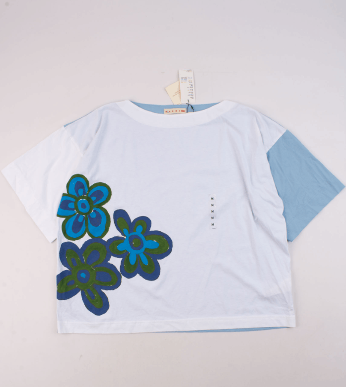 Marni × Uniqlo Women's Marni x Uniqlo Oversized Boxy Floral T-Shirt Size M Size M / US 6-8 / IT 42-44 - 1 Thumbnail