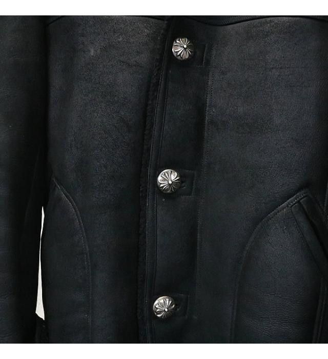 Chrome Hearts Chrome Hearts Shearling Dagger Zip Coat Size US M / EU 48-50 / 2 - 5 Thumbnail
