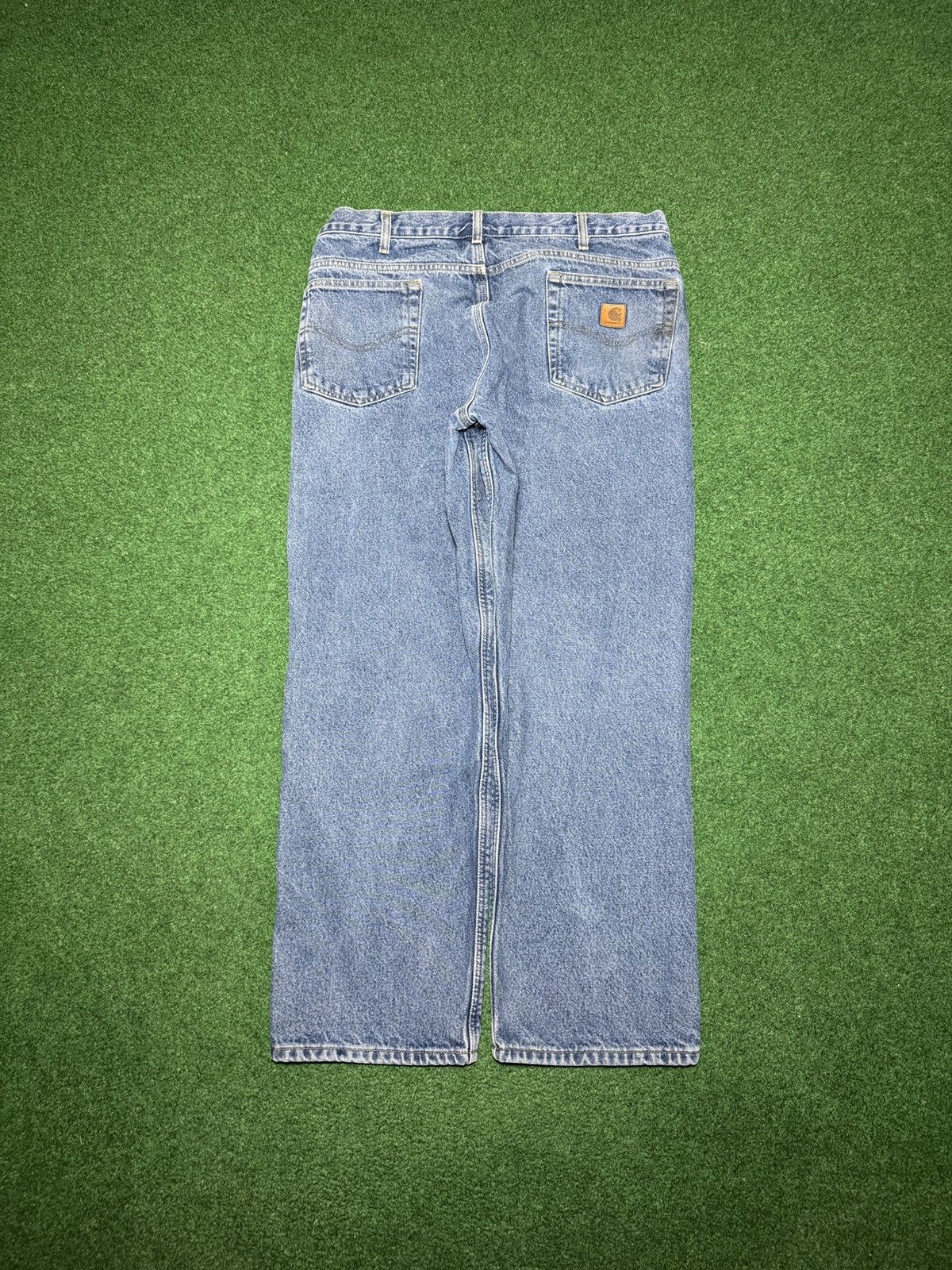 Carhartt Carhartt Jeans 38x30 Flannel-Lined Relaxed Denim Size US 38 / EU 54 - 2 Thumbnail