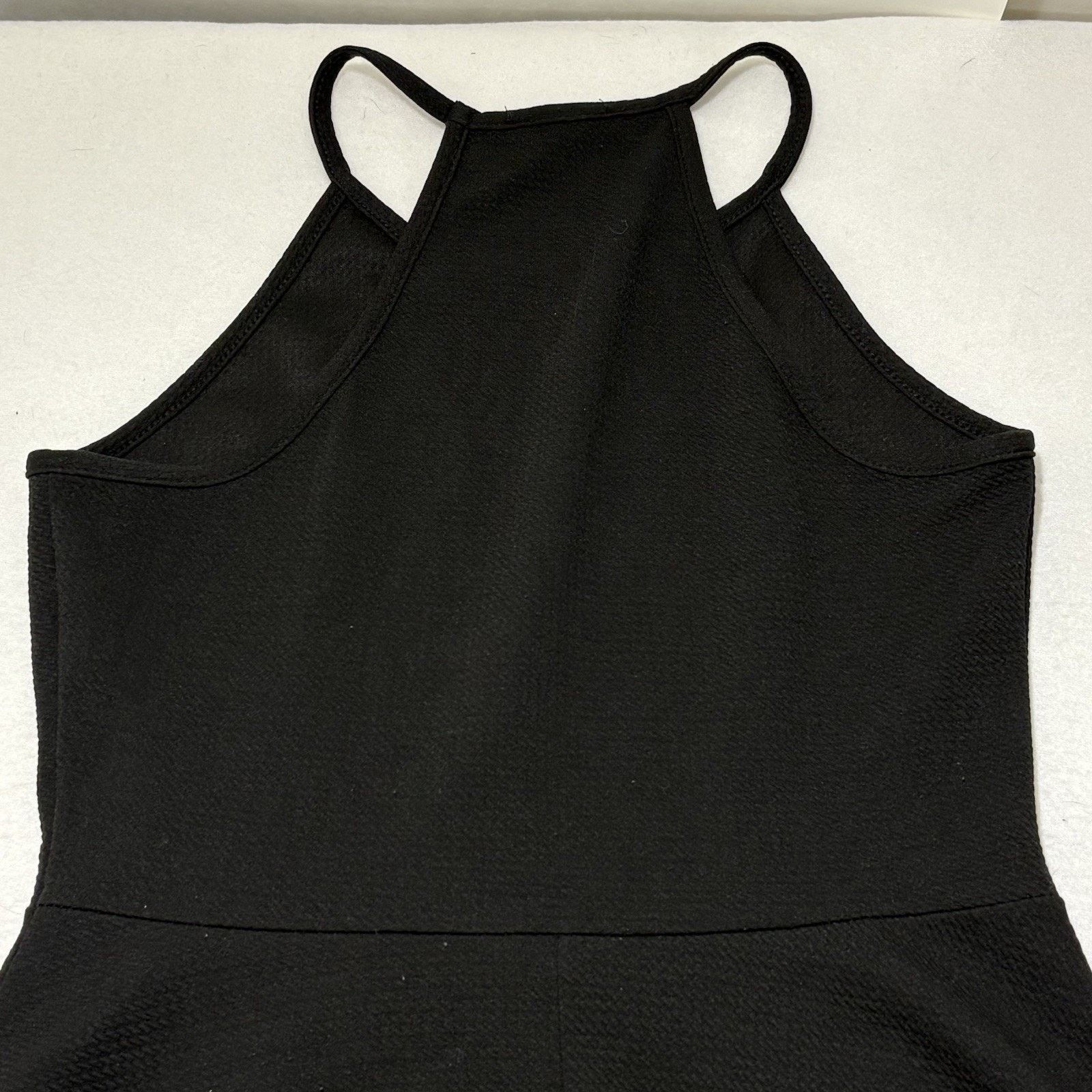 Other Olivia Rae Medium Cocktail Mini Dress Halter Neck Black Size M / US 6-8 / IT 42-44 - 9 Thumbnail