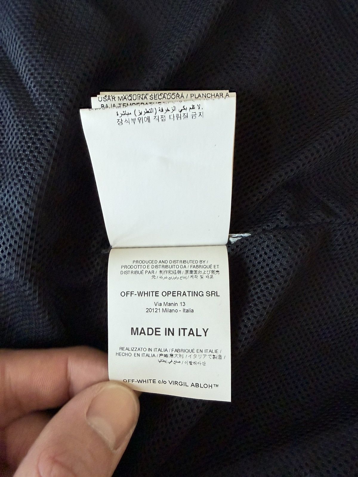 Off-White Off White Logo Tape Track Jacket Size US M / EU 48-50 / 2 - 10 Thumbnail