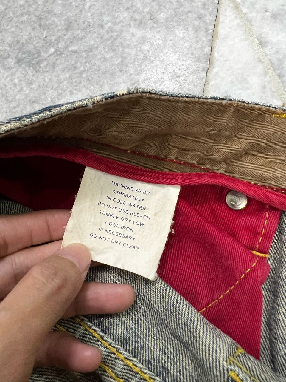 Japanese Brand Japanese Brand Flash Report Sashiko Jeans Size US 31 - 16 Thumbnail