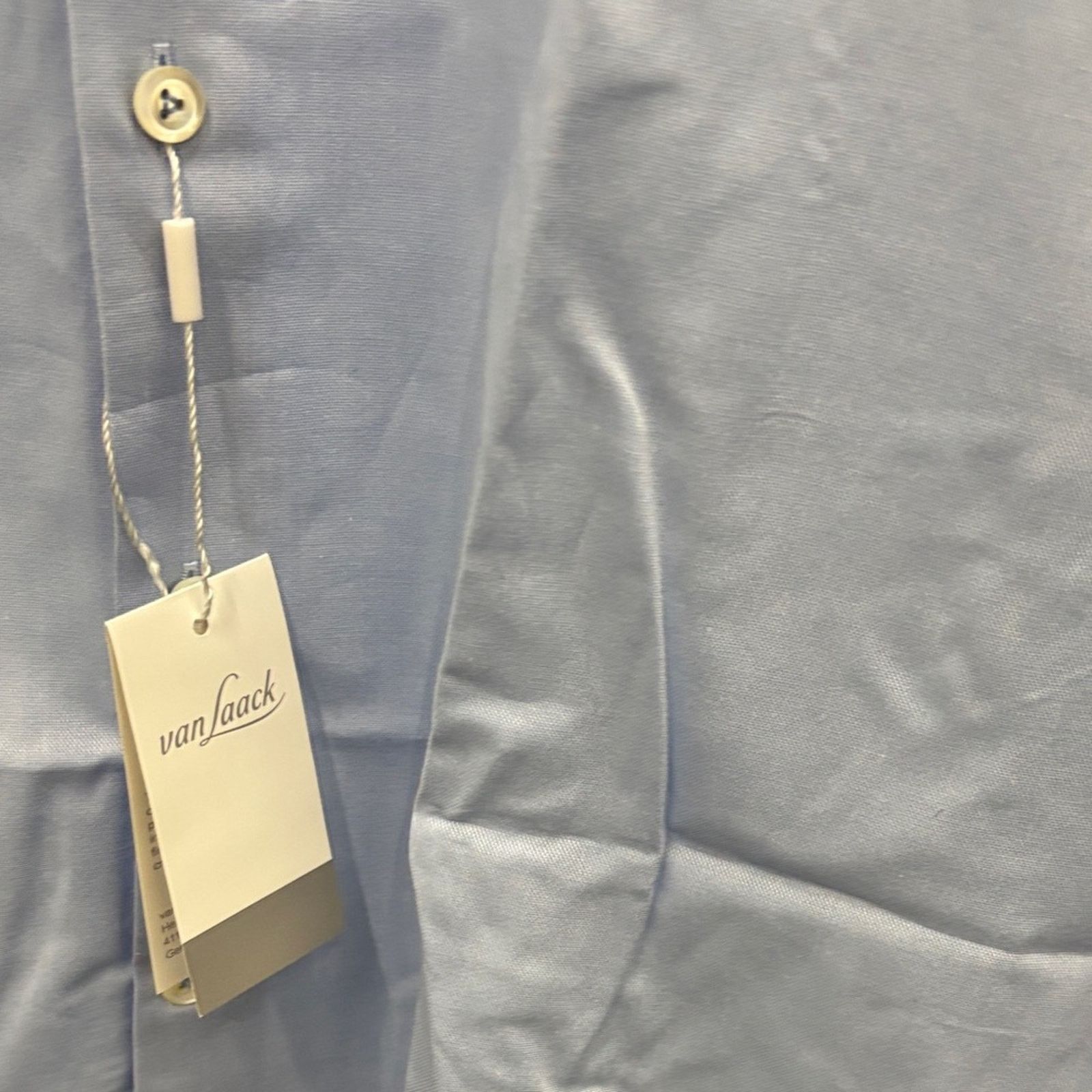 Other NWT Van Laack Royal Light Blue Dress Shirt Size S Size US S / EU 44-46 / 1 - 2 Thumbnail