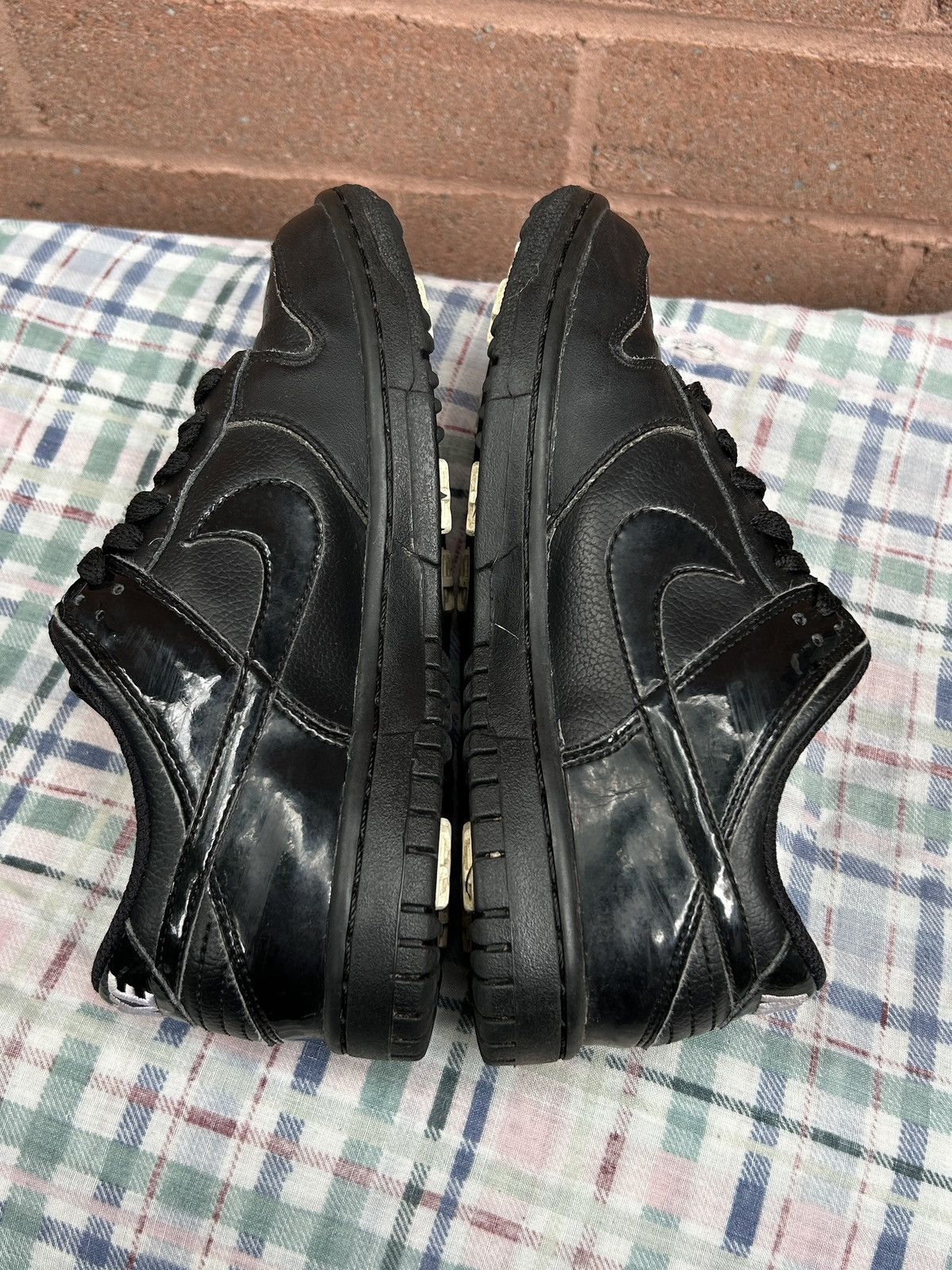 Nike Nike Dunk Low Triple Black Golf Size US 4 / IT 34 - 5 Thumbnail
