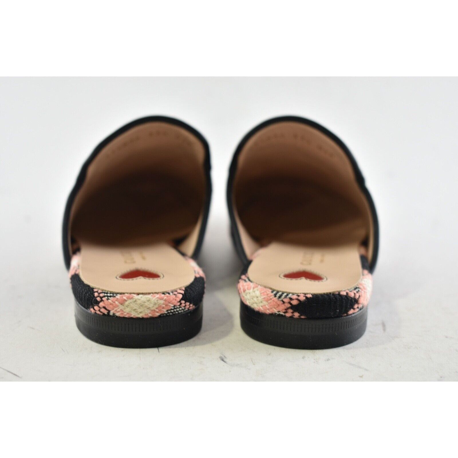 Gucci Gucci Princetown Black Pink Fancy Tweed Loafer Size US 7.5 / IT 37.5 - 11 Thumbnail