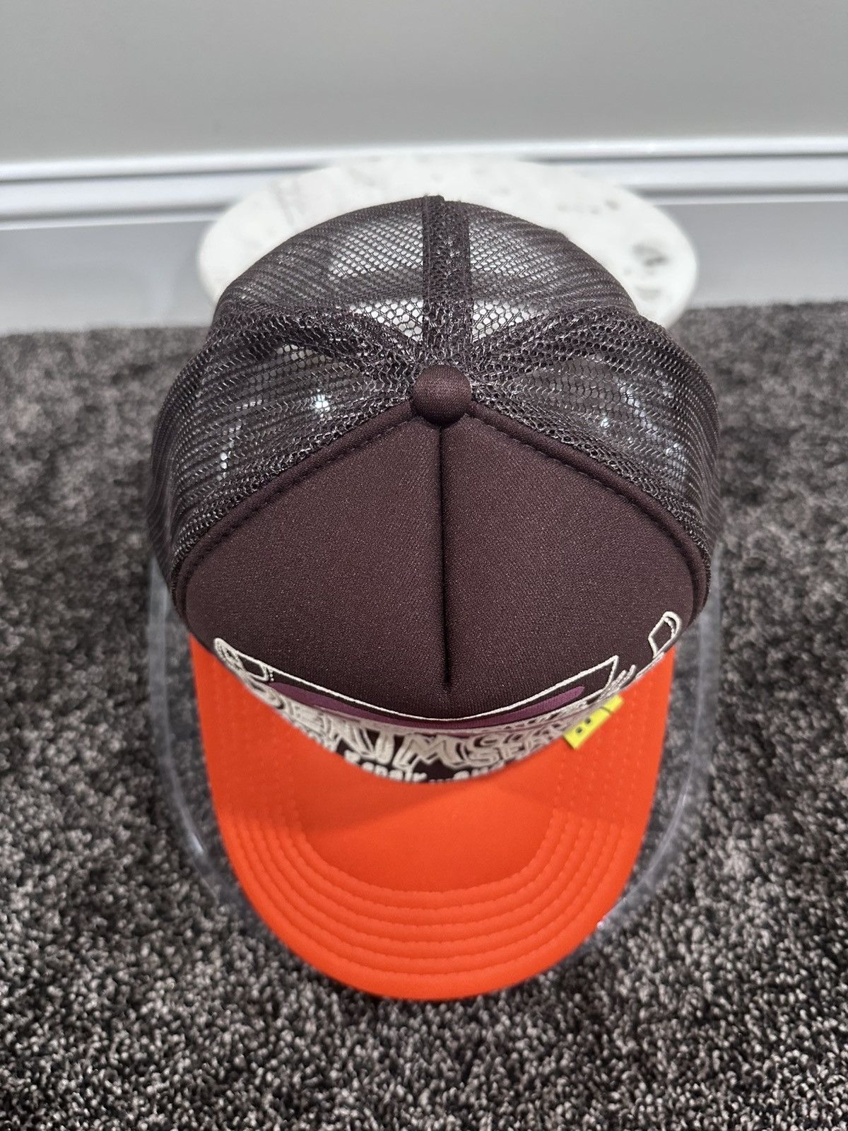 Kapital Kapital Century Denim Coating Service Brown/Orange Hat Size ONE SIZE - 5 Thumbnail