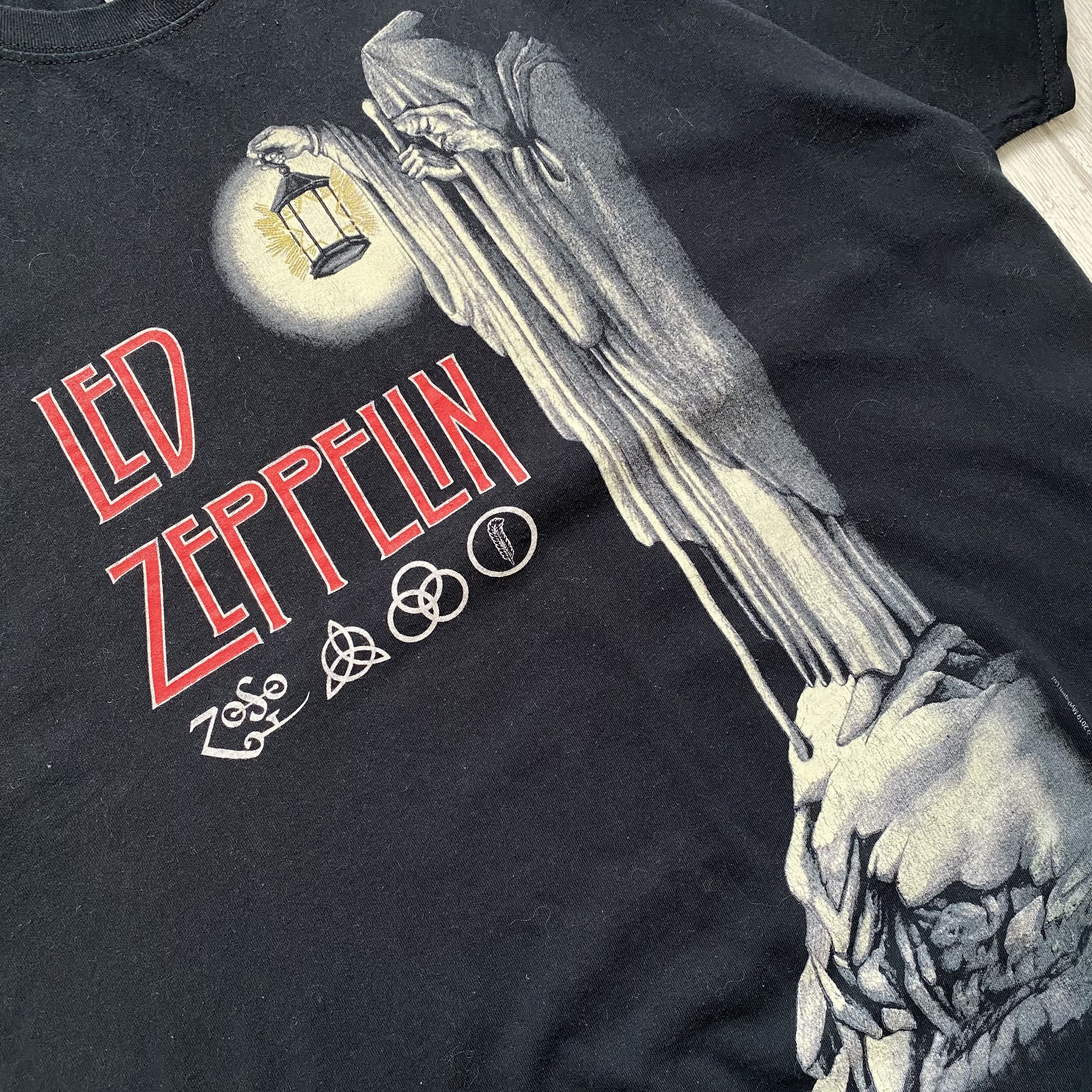 Band Tees Led Zeppelin Band Tee Zoso Rock T-Shirt Size US L / EU 52-54 / 3 - 4 Thumbnail