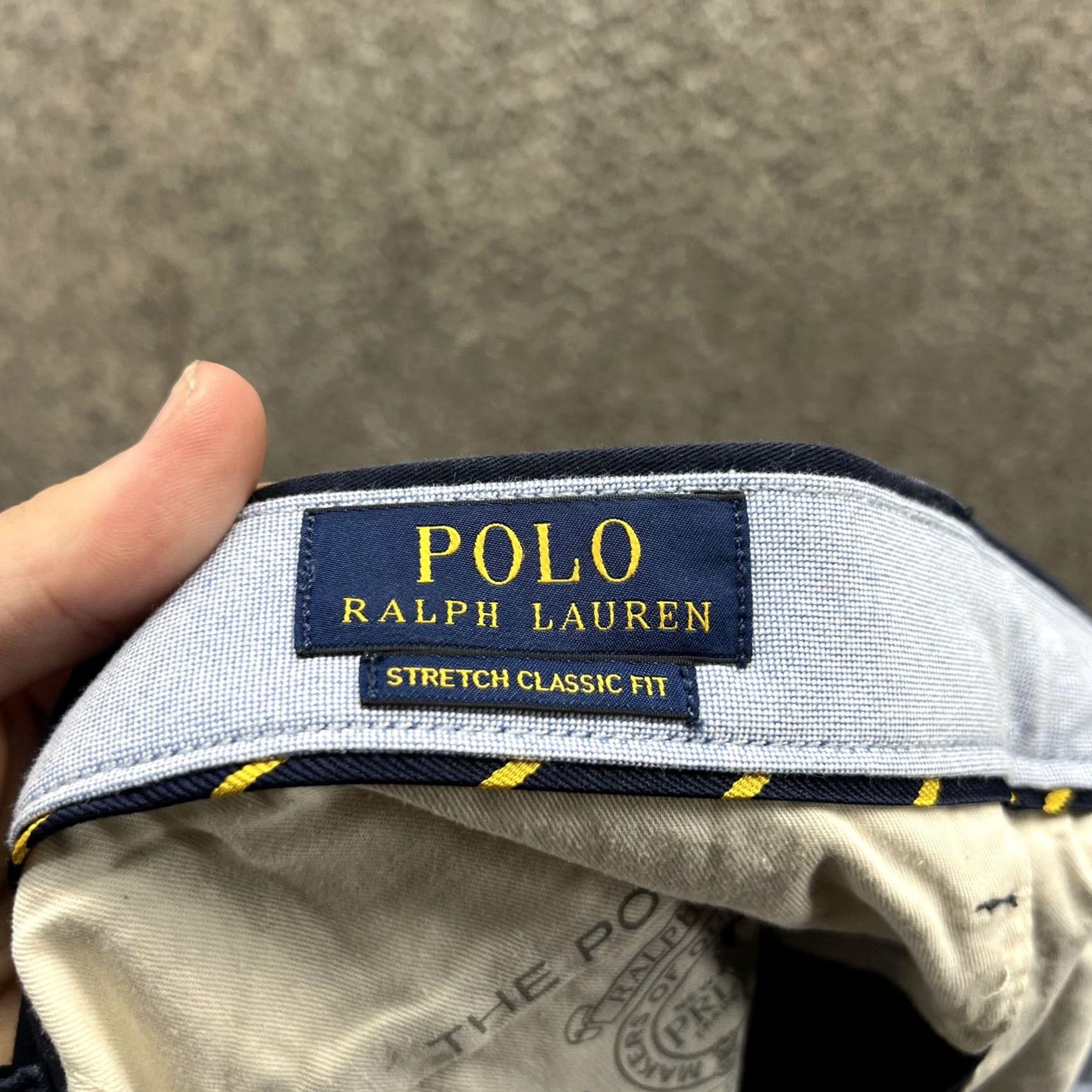 Polo Ralph Lauren Polo Ralph Lauren Shorts Mens 32 Blue Stretch Classic Fit Chino Casual 9 Inseam Size US XS / EU 42 / 0 - 3 Thumbnail