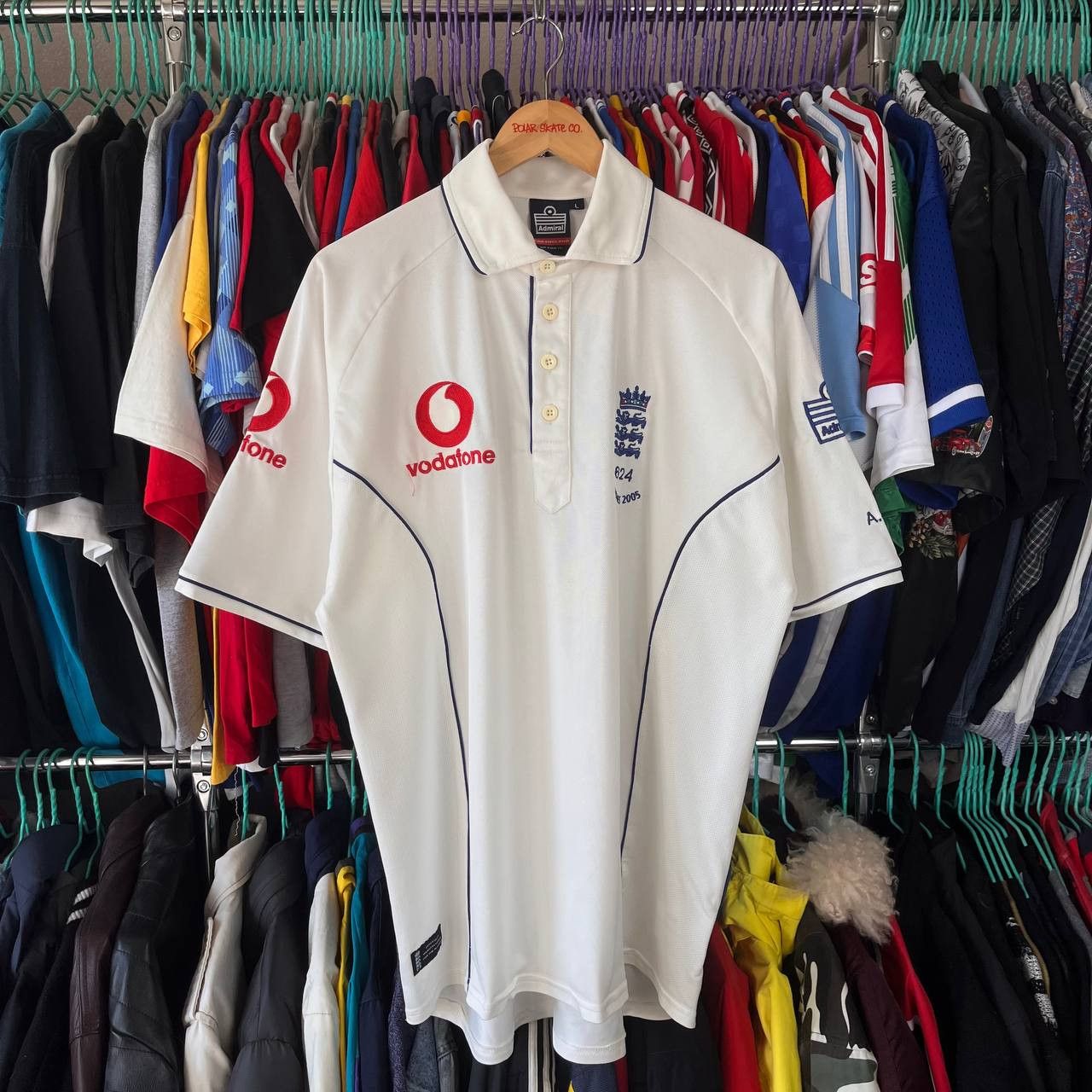 Vintage England Cricket Ashes 2005 Polo Test Cap 624 Andrew Strauss Size US L / EU 52-54 / 3 - 2 Thumbnail