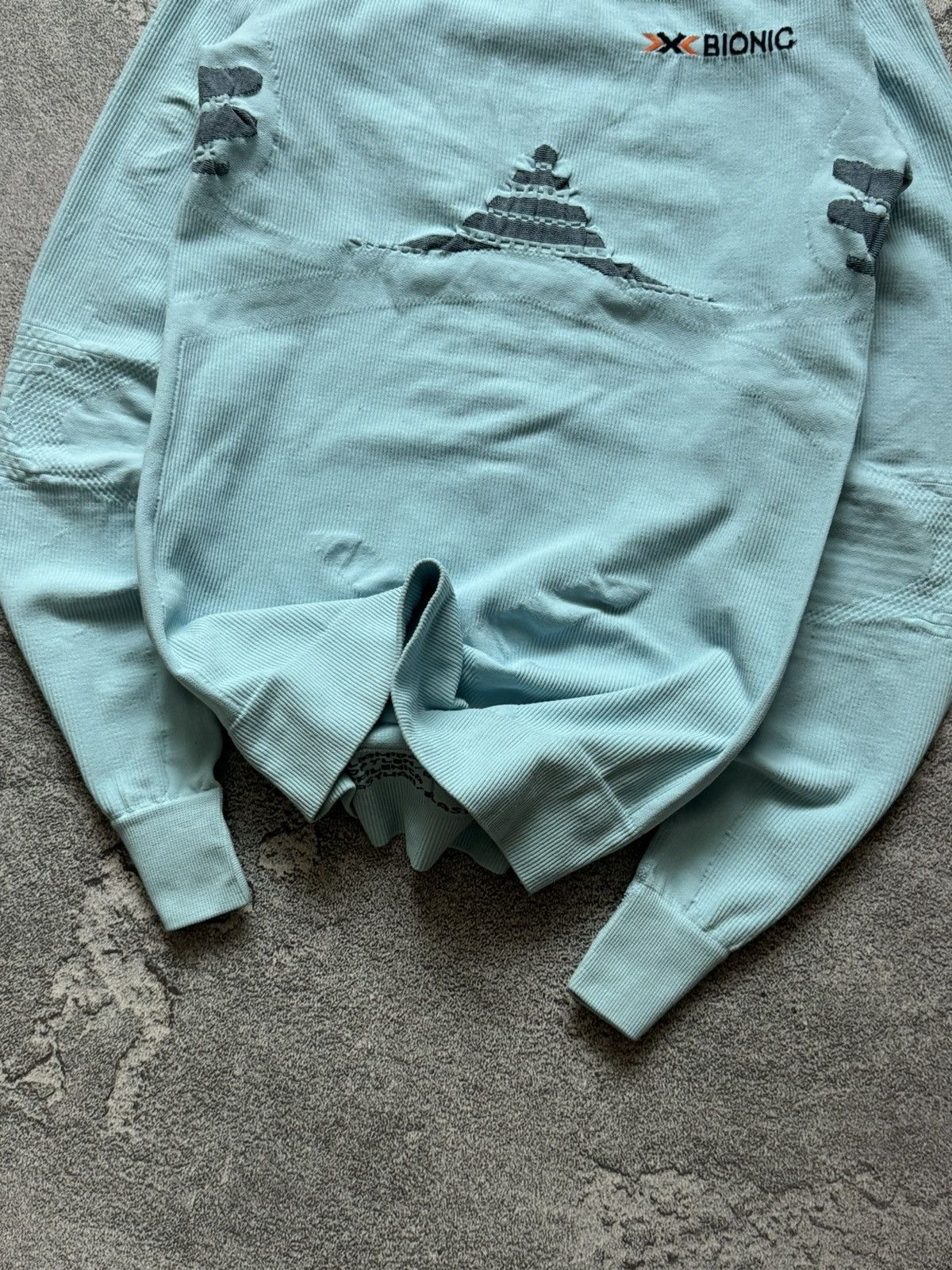 Icebreaker X-Bionic L/XL Wmns blue long sleeve top Termo compression Size L / US 10 / IT 46 - 3 Thumbnail