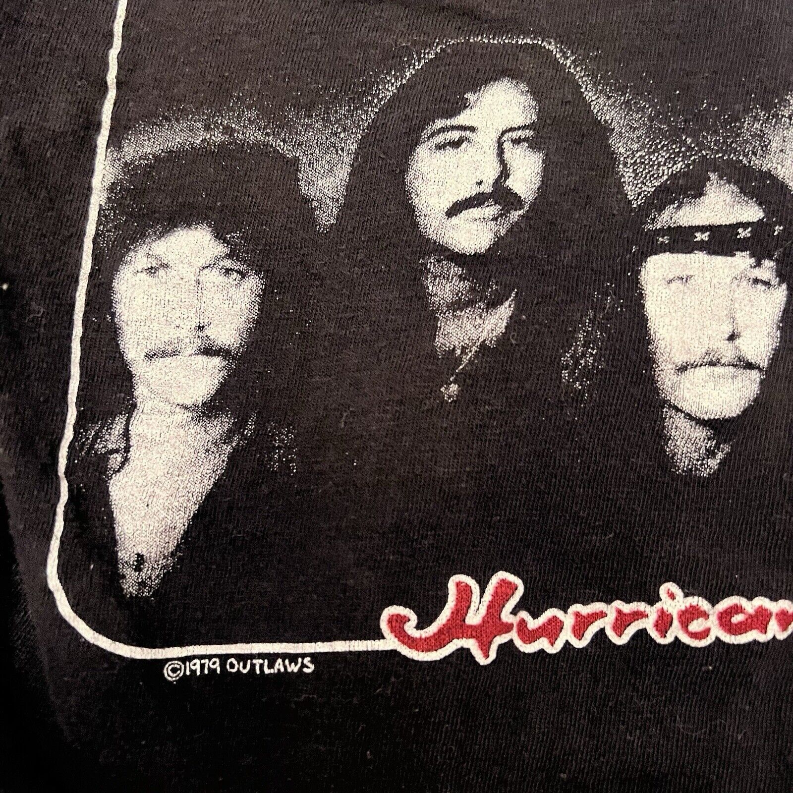 Other Vintage Outlaws Eye Storm Shirt Hurricane Tour Band Concert Size US L / EU 52-54 / 3 - 3 Thumbnail